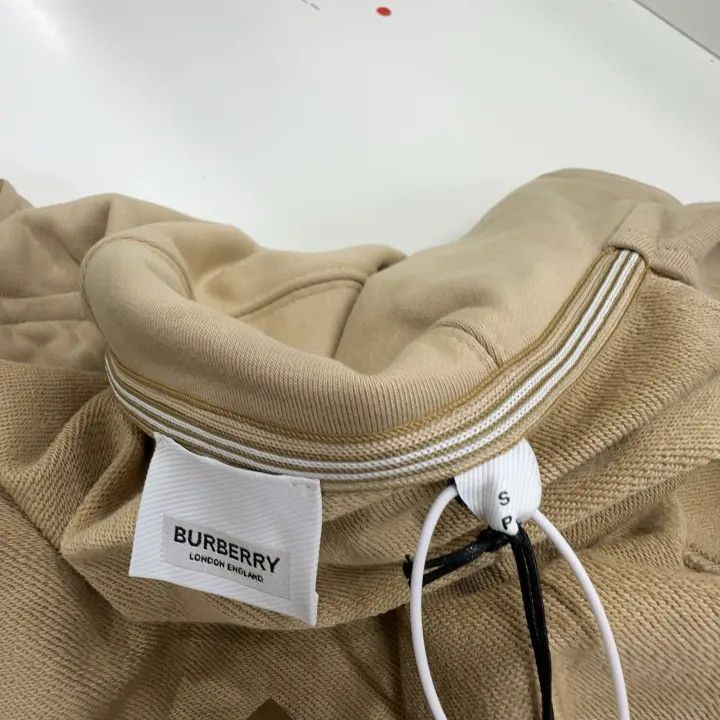 Burberry Burberry Burberry Beige Logo Zip Hoodie for Men-2507 Size US S / EU 44-46 / 1 - 6 Thumbnail