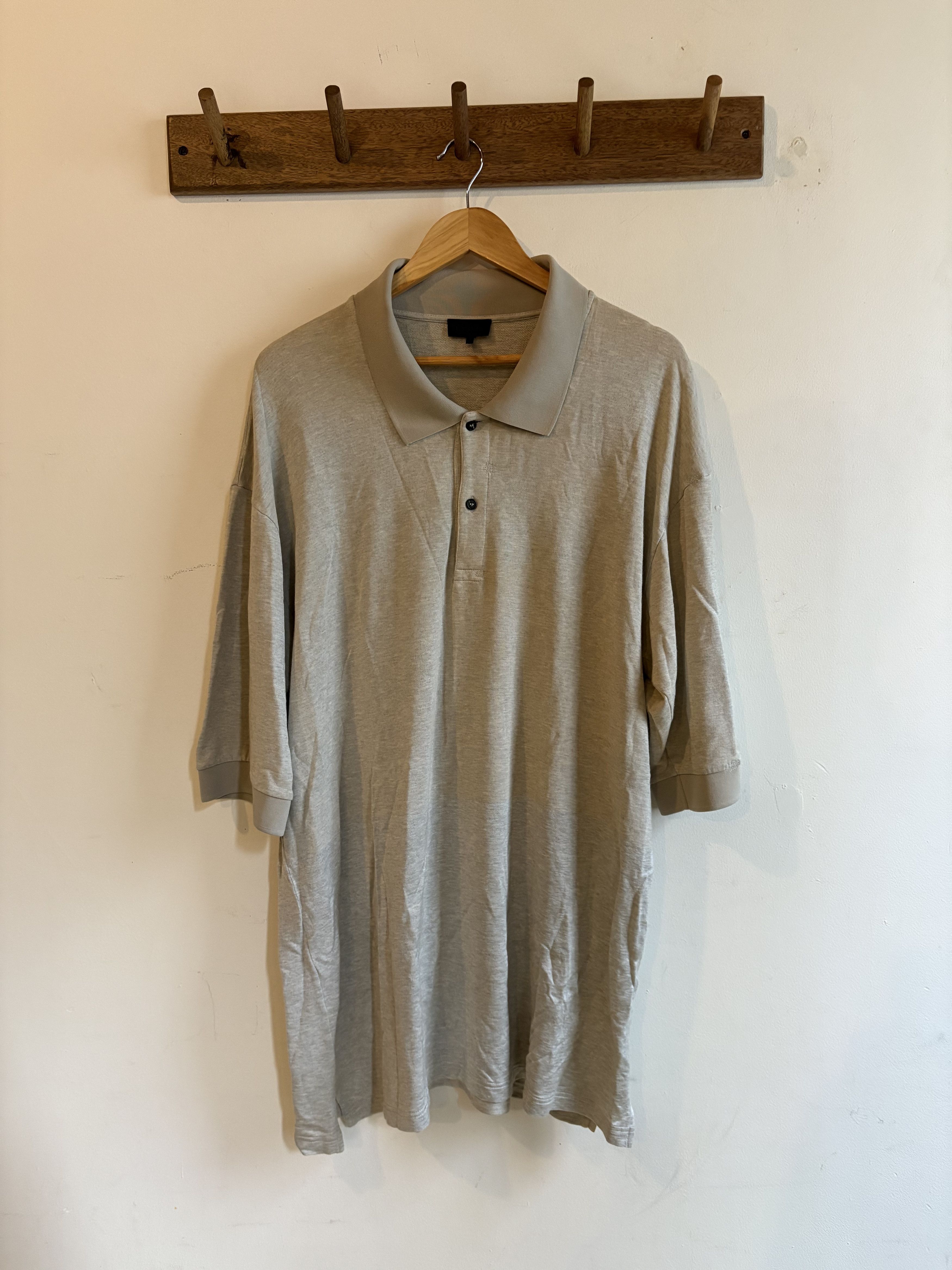 Lanvin Lanvin Molleton Fluide Lave Polo (Oversized) Size US L / EU 52-54 / 3 - 3 Thumbnail