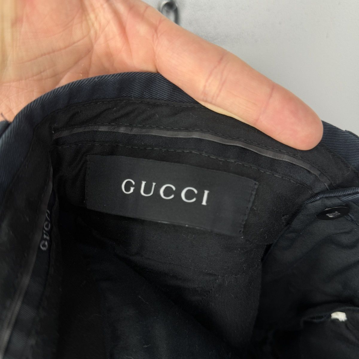 Gucci Gucci Casual Pants Cotton Navy Trousers Size US 32 / EU 48 - 9 Thumbnail