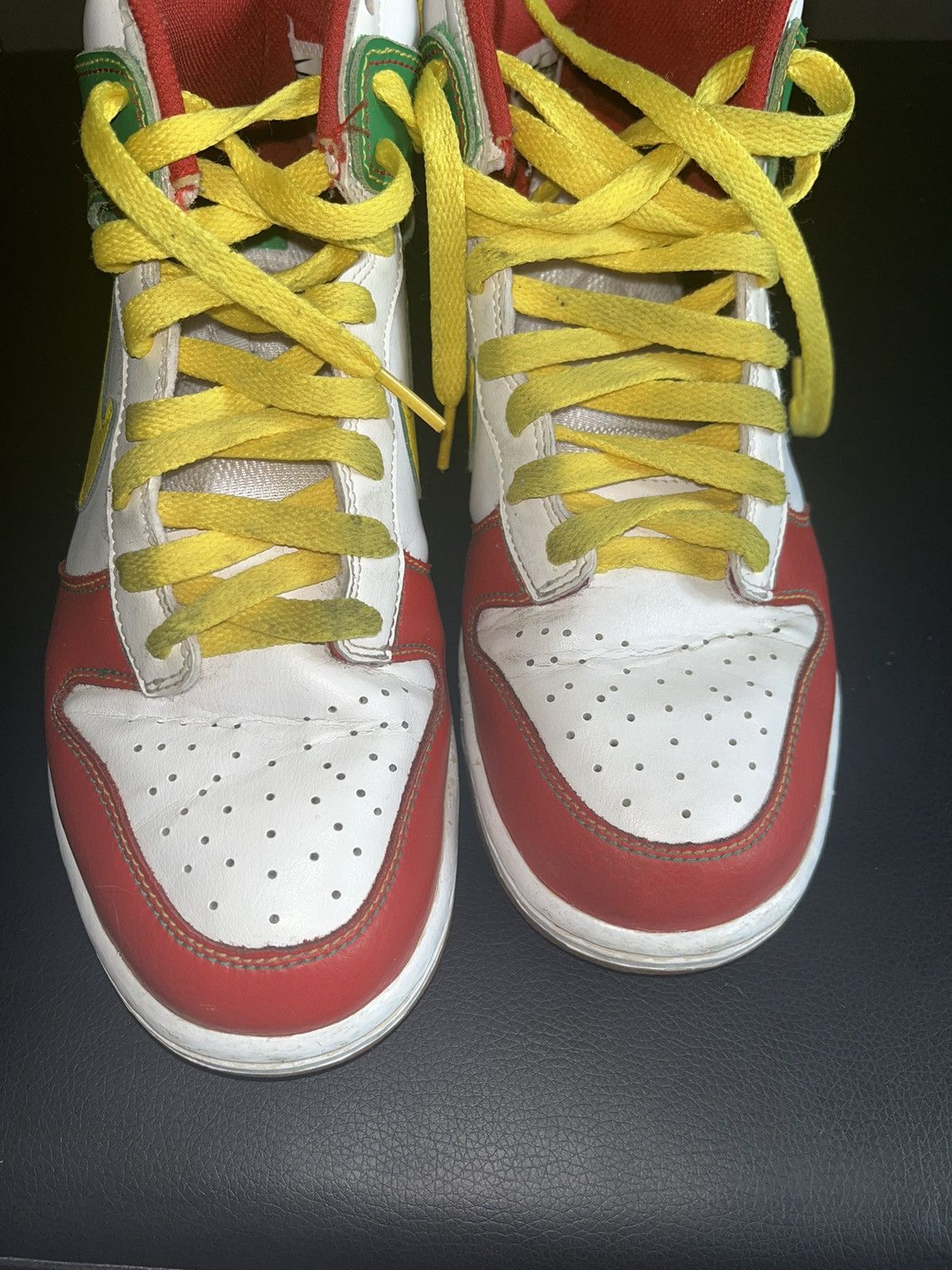 Nike NIKE Dunk High Rasta 2012 Size US 7 / EU 40 - 5 Thumbnail