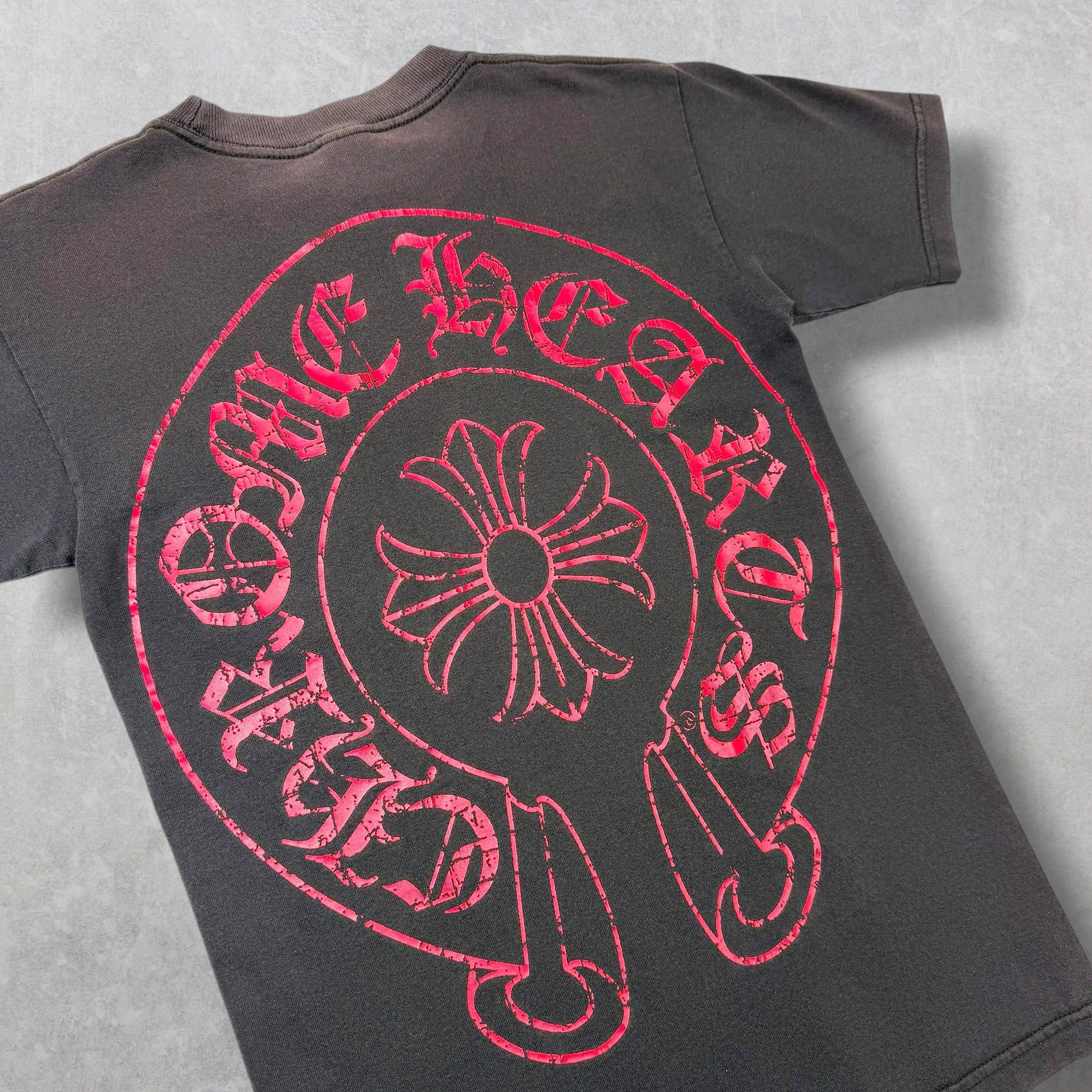 Chrome Hearts Vintage Chrome Hearts Red Horseshoe Plus Tee S Size US S / EU 44-46 / 1 - 4 Thumbnail