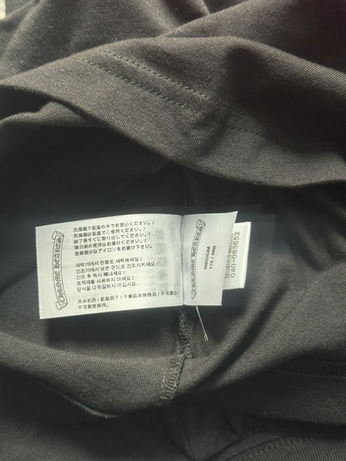 Chrome Hearts Chrome Hearts x Foti Logo Short Sleeve Tee Shirt Black Pink Size US M / EU 48-50 / 2 - 4 Thumbnail