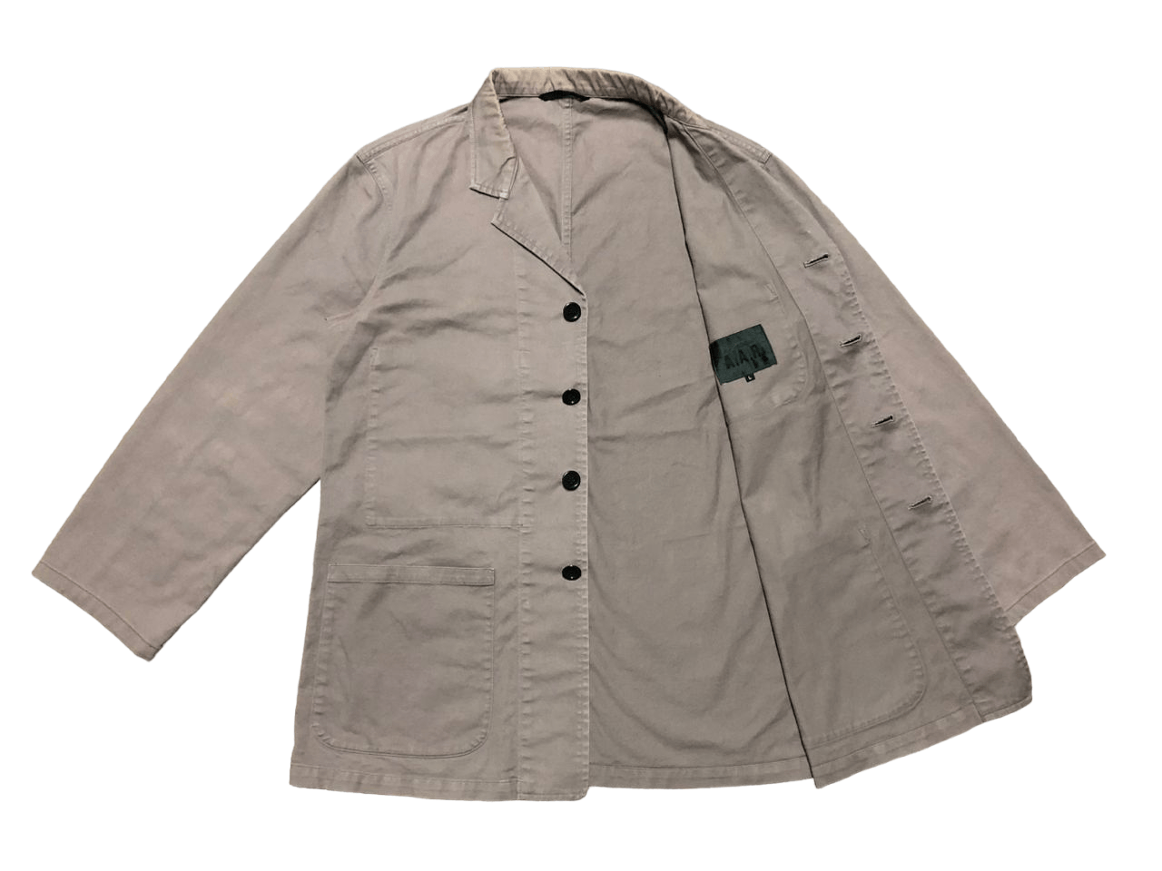 Yohji Yamamoto Vtg Yohji Yamamoto Signature A.A.R Utilities Chore Jacket Size US M / EU 48-50 / 2 - 1 Thumbnail