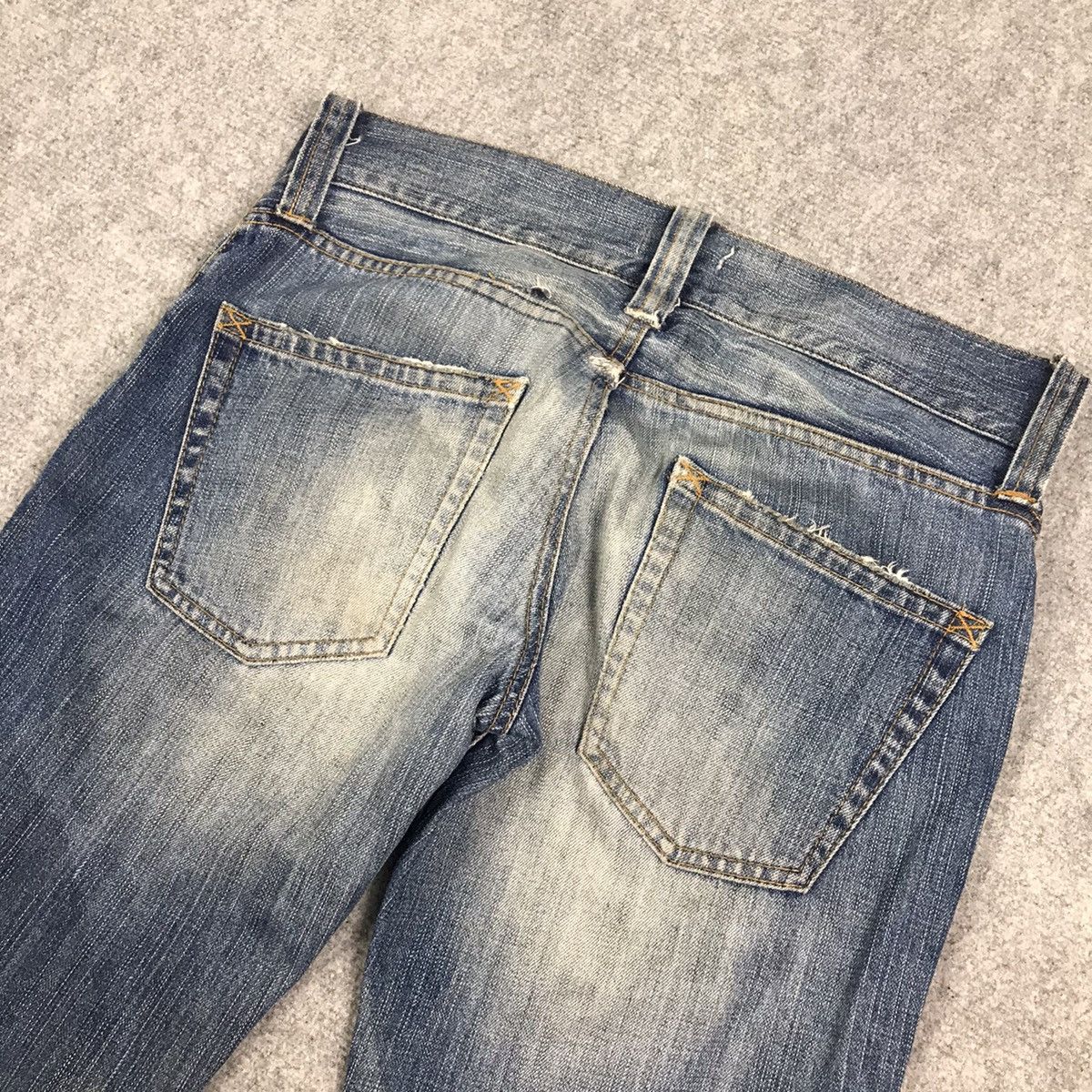Japanese Brand DISTRESSED JEANS SOUK DENIM PANTS Size US 30 / EU 46 - 13 Thumbnail