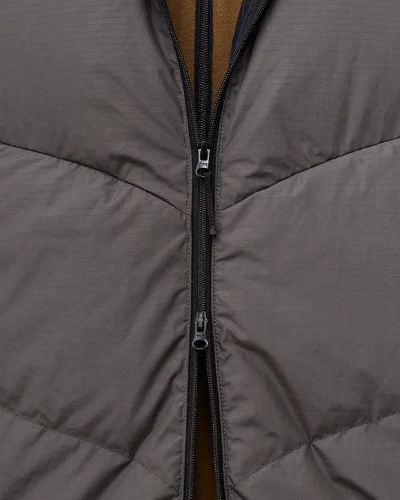 Goldwin Men's Rip-Stop Down Parka Jacket - Khaki Grey Size US M / EU 48-50 / 2 - 5 Thumbnail