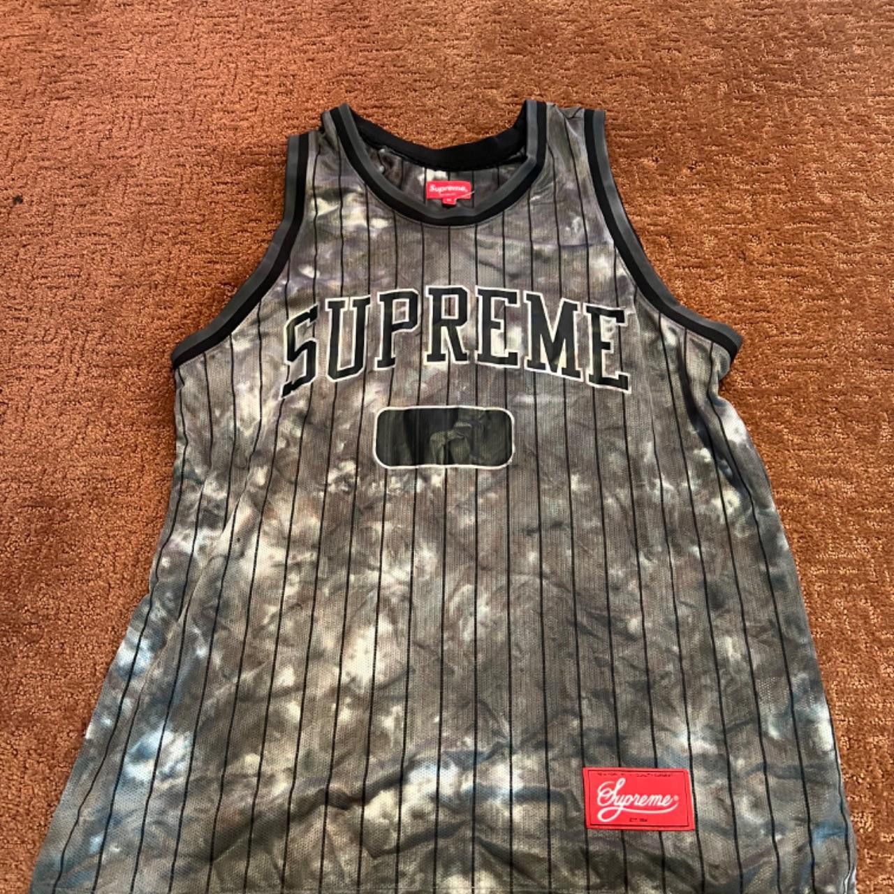 Supreme Supreme Dyed Basketball Jersey | Grailed