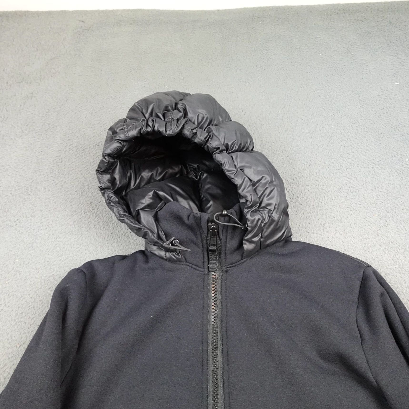 Lululemon Lululemon Jacket Mens Small Black Goose Down Hood Hybrid Full Zip Puffer Quilted Size US S / EU 44-46 / 1 - 6 Thumbnail