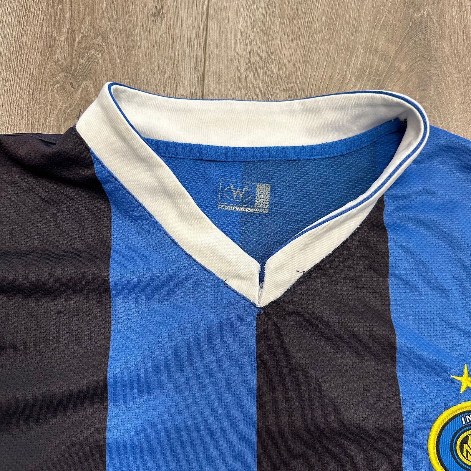 MLB Inter Milan 1997/98 retro home jersey Blue Black Medium M Size US M / EU 48-50 / 2 - 6 Thumbnail