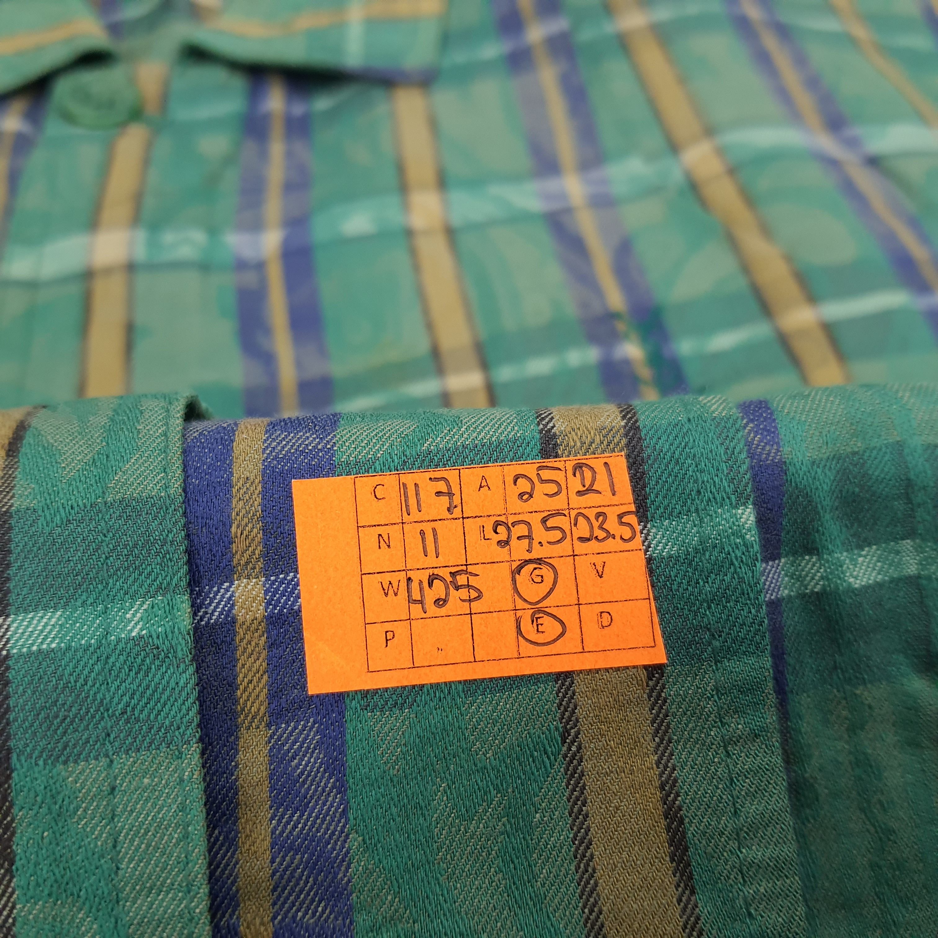 Vintage × Yves Saint Laurent Vintage Yves Saint Laurent Tartan Abstract Design Jacket Size US XL / EU 56 / 4 - 9 Thumbnail