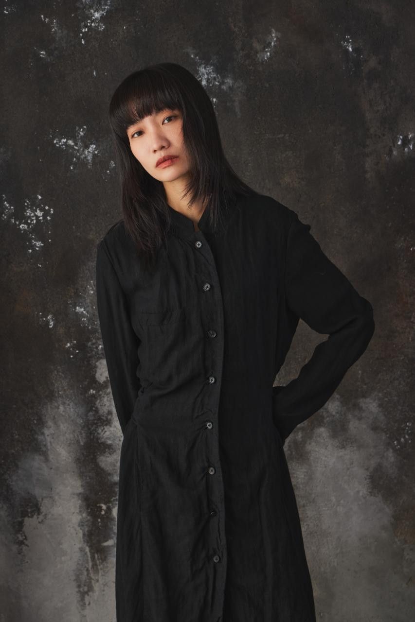 Aleksandr Manamis Aleksandr Manamïs Distressed Raw-Edge Shirt Dress Size US M / EU 48-50 / 2 - 4 Thumbnail