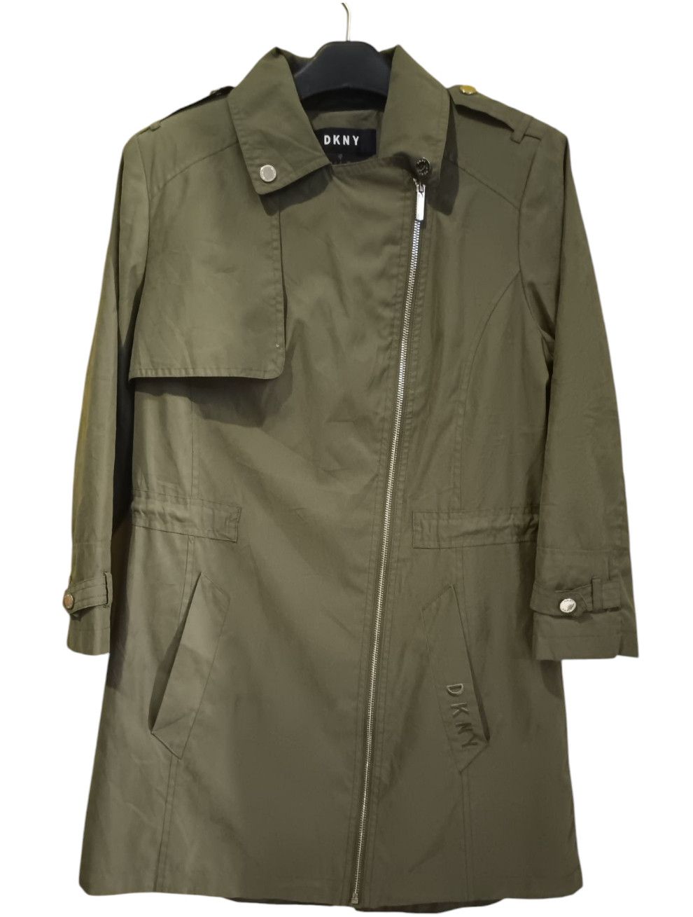 DKNY × Donna Karan Vintage DKNY Donna Karan Fish Tail Parka Jacket Size M / US 6-8 / IT 42-44 - 25 Thumbnail