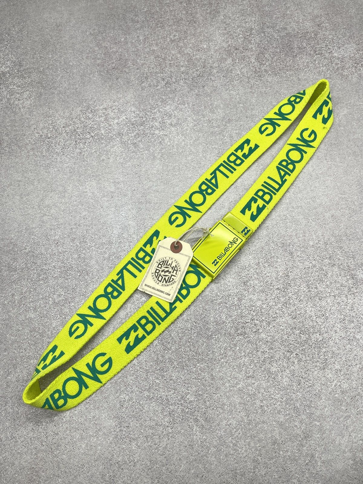 Billabong New Billabong Corporat Belt Light Green With an Opener Size ONE SIZE - 2 Thumbnail