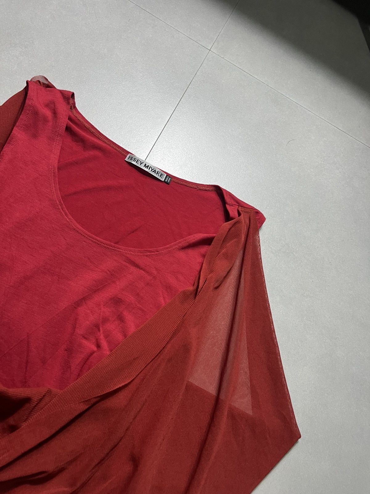 Issey Miyake Issey Miyake - Mesh Layered Top Size M / US 6-8 / IT 42-44 - 4 Thumbnail