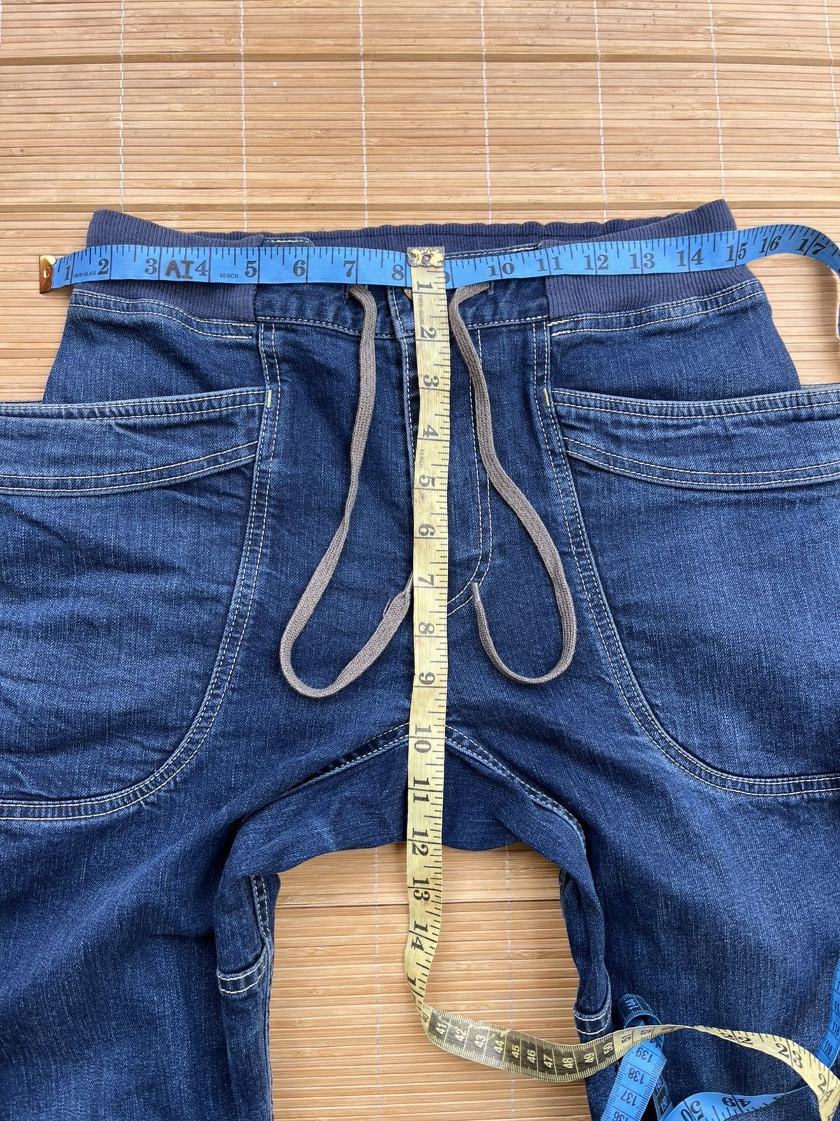 Japanese Brand Go hemp Japanese brand 3 quarter pants stretchable Size US 30 / EU 46 - 12 Thumbnail
