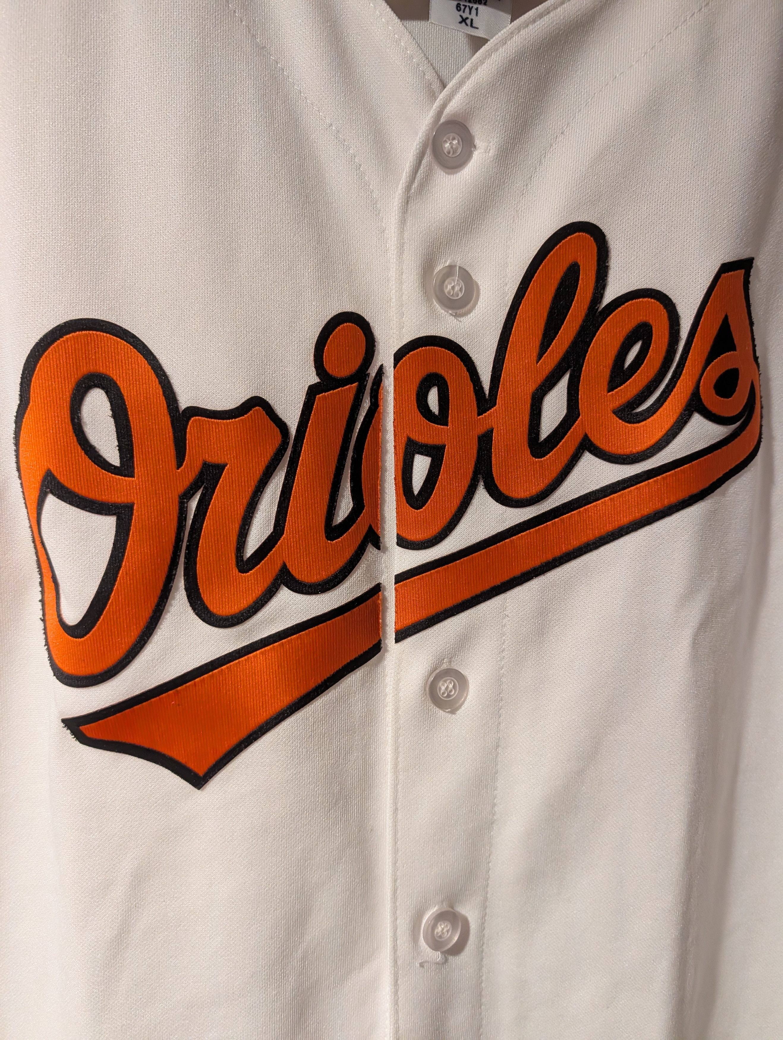 Majestic Majestic Wieters Baltimore Orioles Baseball Jersey Youth XL Size US XL / EU 56 / 4 - 2 Thumbnail