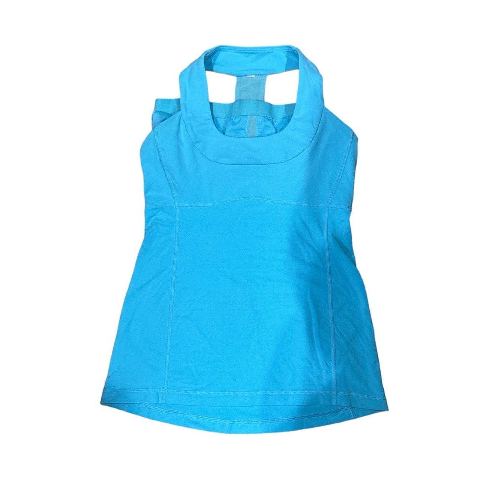 Lululemon LULULEMON Blue Moon Scoop Neck Tank w/ Built in Bra Sz 8 Size M / US 6-8 / IT 42-44 - 1 Thumbnail