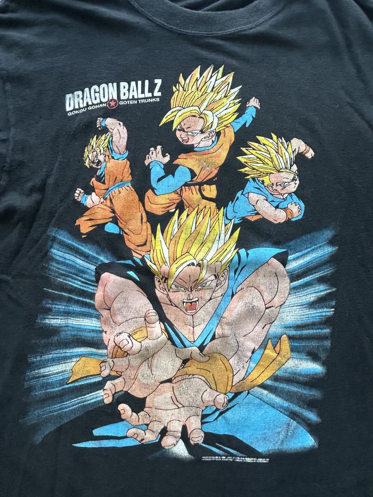 Vintage Vintage 90s Dragon Ball Z Graphic Tee Size US M / EU 48-50 / 2 - 2 Thumbnail