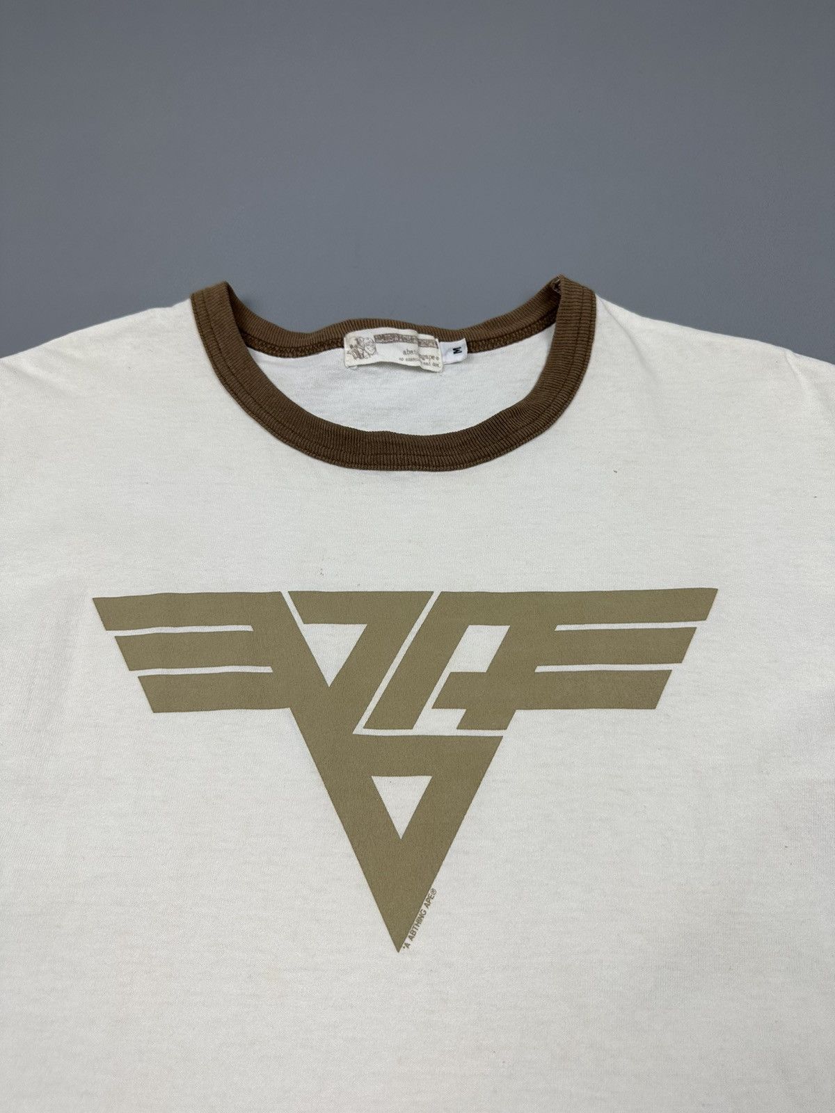 Bape × Vintage Vintage Bape Ringer Van Halen Design Tee Size US M / EU 48-50 / 2 - 3 Thumbnail