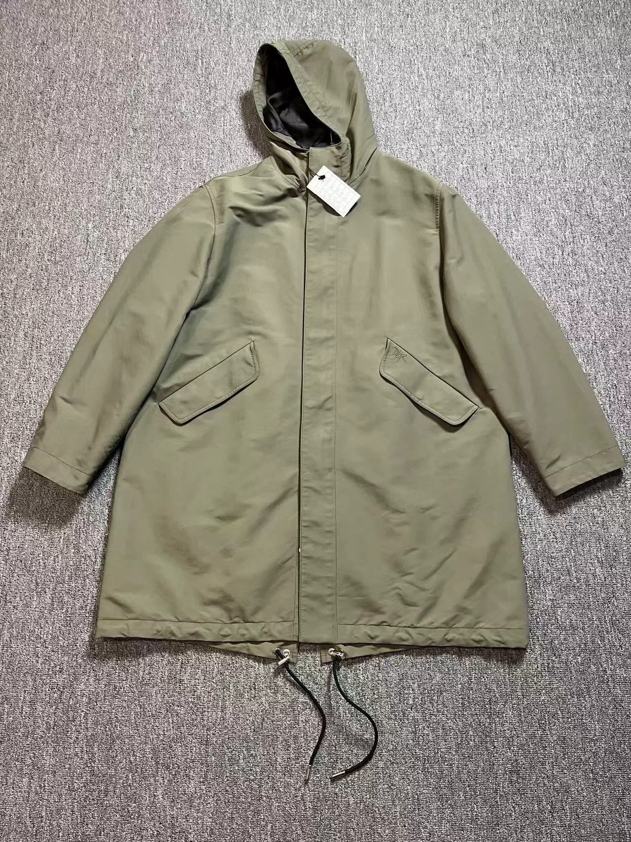 Dior Dior Logo Print Men's Parka Jacket Size US S / EU 44-46 / 1 - 1 Thumbnail