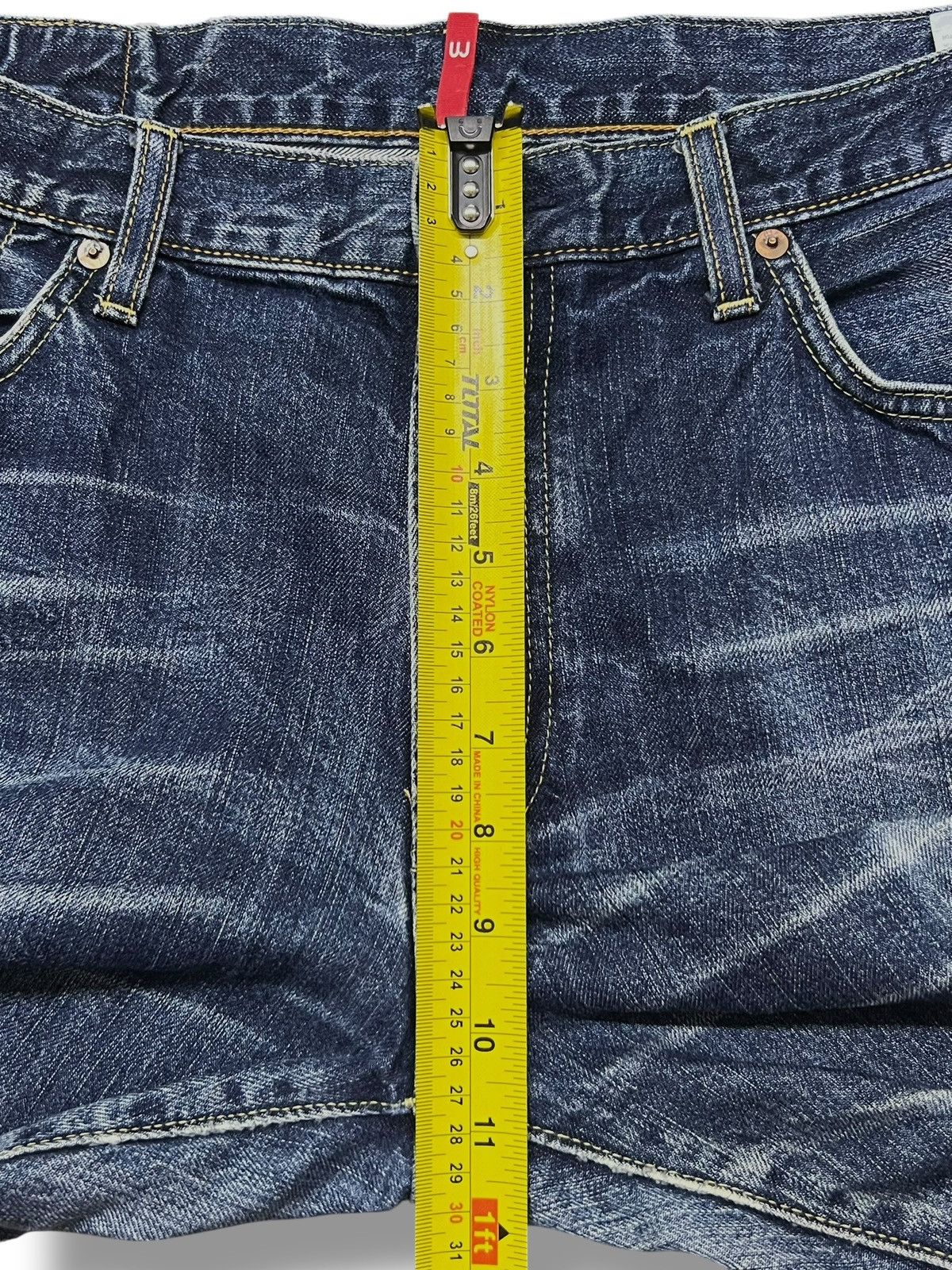 Uniqlo Vintage Uniqlo UJ S002 Japan - Faded Whisker Wash Jeans Size US 36 / EU 52 - 17 Thumbnail