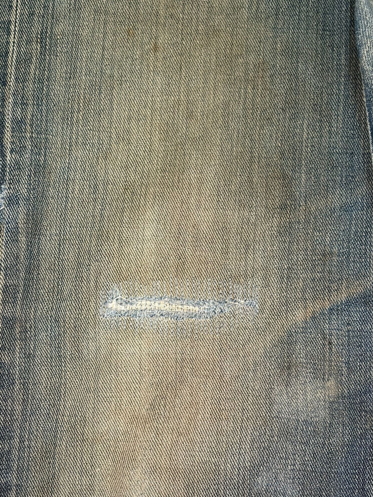Lee True Vintage Lee Cowboy Selvedge Loose Distressed Jeans Size US 30 / EU 46 - 3 Thumbnail