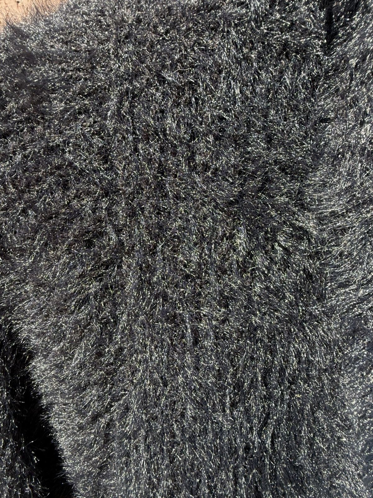Other Womens Belle Du Jour Large Fuzzy Cardiagn Style Sweater Size L / US 10 / IT 46 - 4 Thumbnail