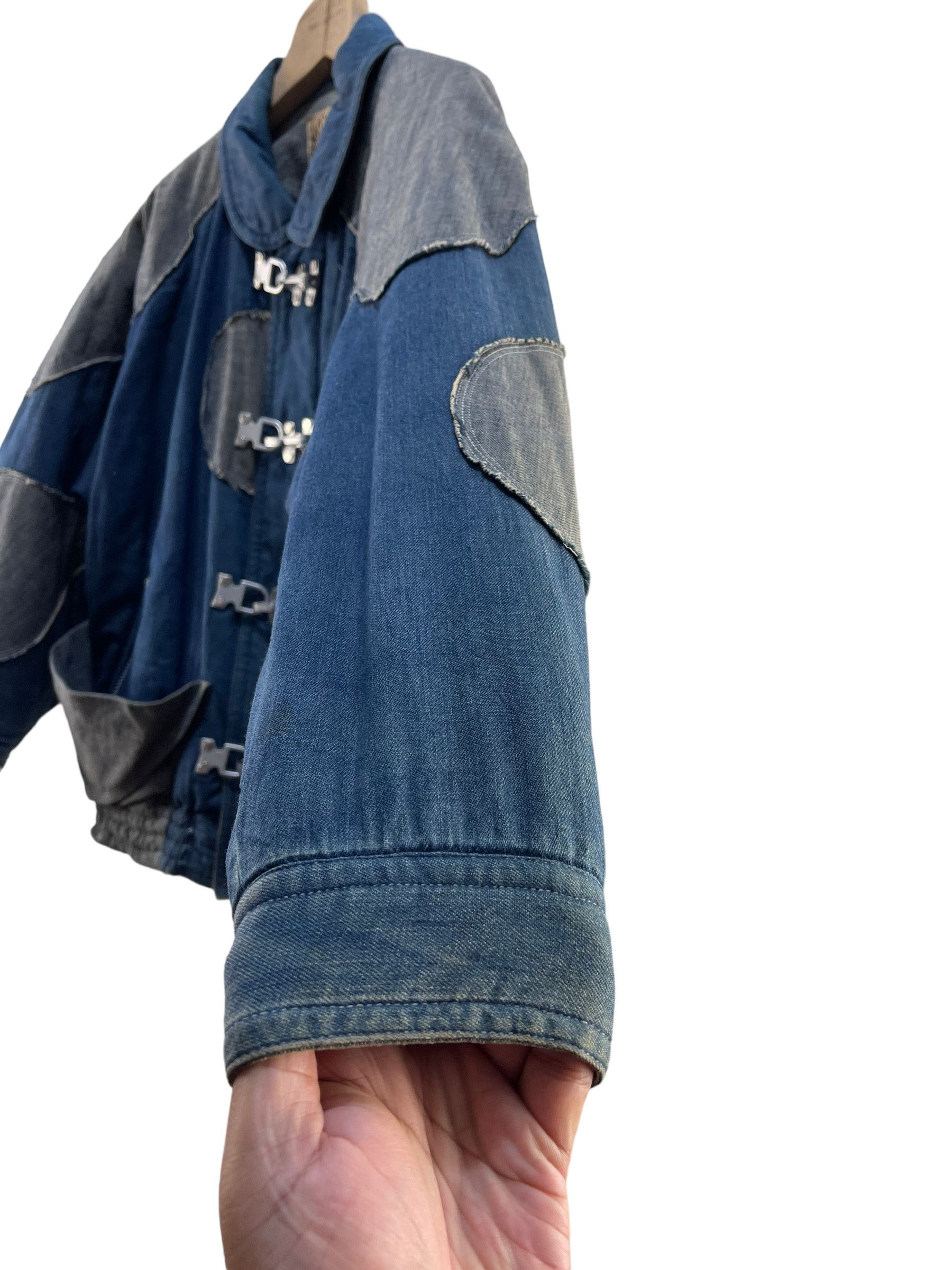 Issey Miyake Vintage Issey Sport Patchwork Fireman Jacket Size M / US 6-8 / IT 42-44 - 14 Thumbnail
