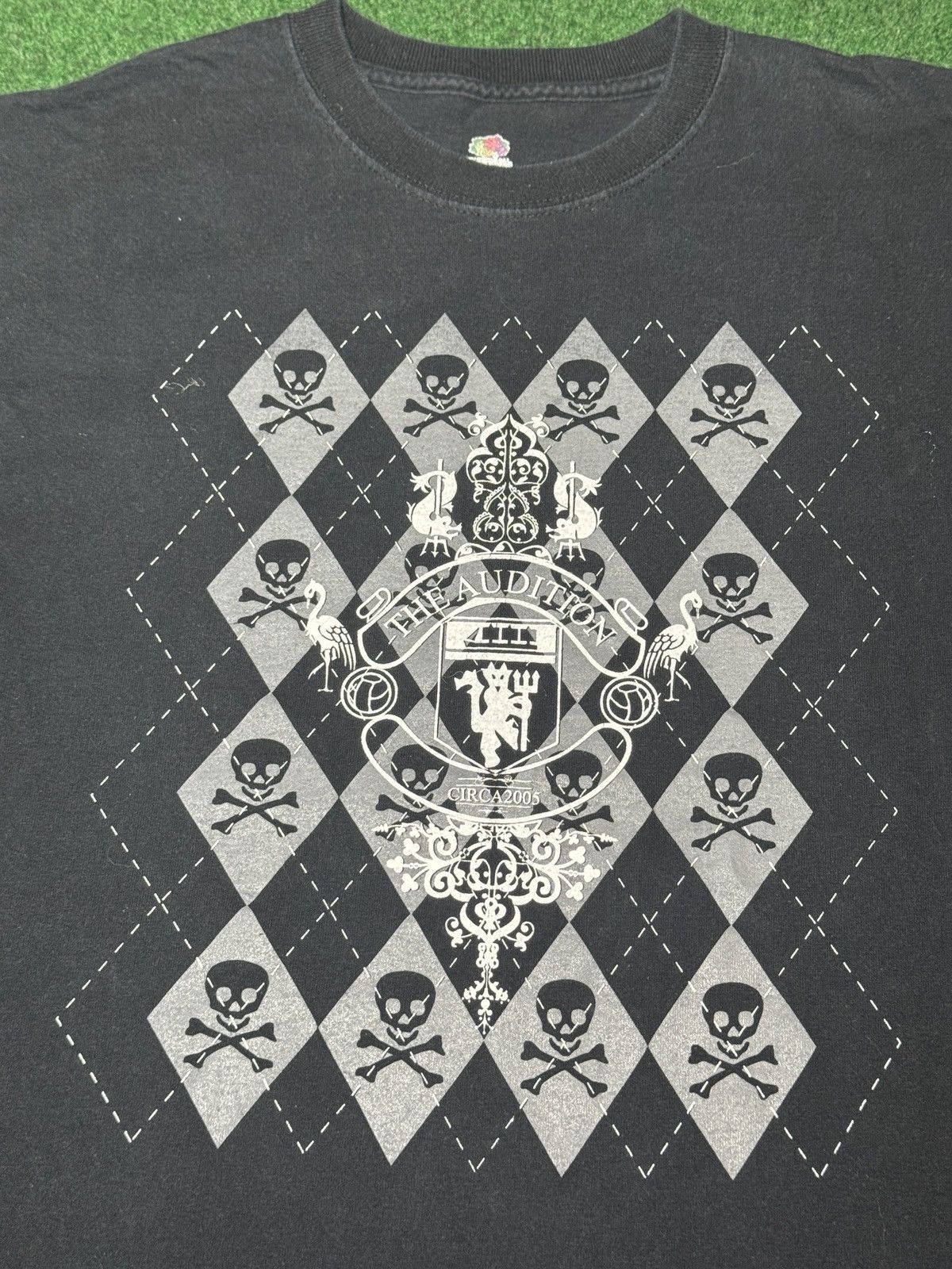 Vintage The Audtion Vintage Band Tee Y2K Skull Punk 19x27 T Shirt Size US M / EU 48-50 / 2 - 2 Thumbnail