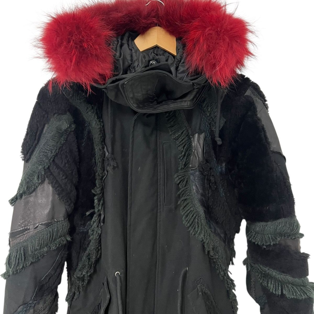 Japanese Brand Shohei takamiya fox fur mod parka Size US M / EU 48-50 / 2 - 2 Thumbnail