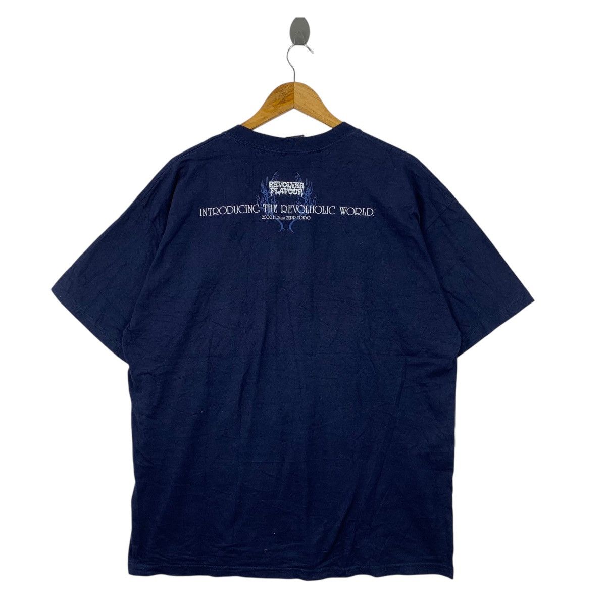 REVOLVE Vintage REVOLVER JAPAN REVOLHOLIC World Tee Shirt Tour Size US XL / EU 56 / 4 - 4 Thumbnail