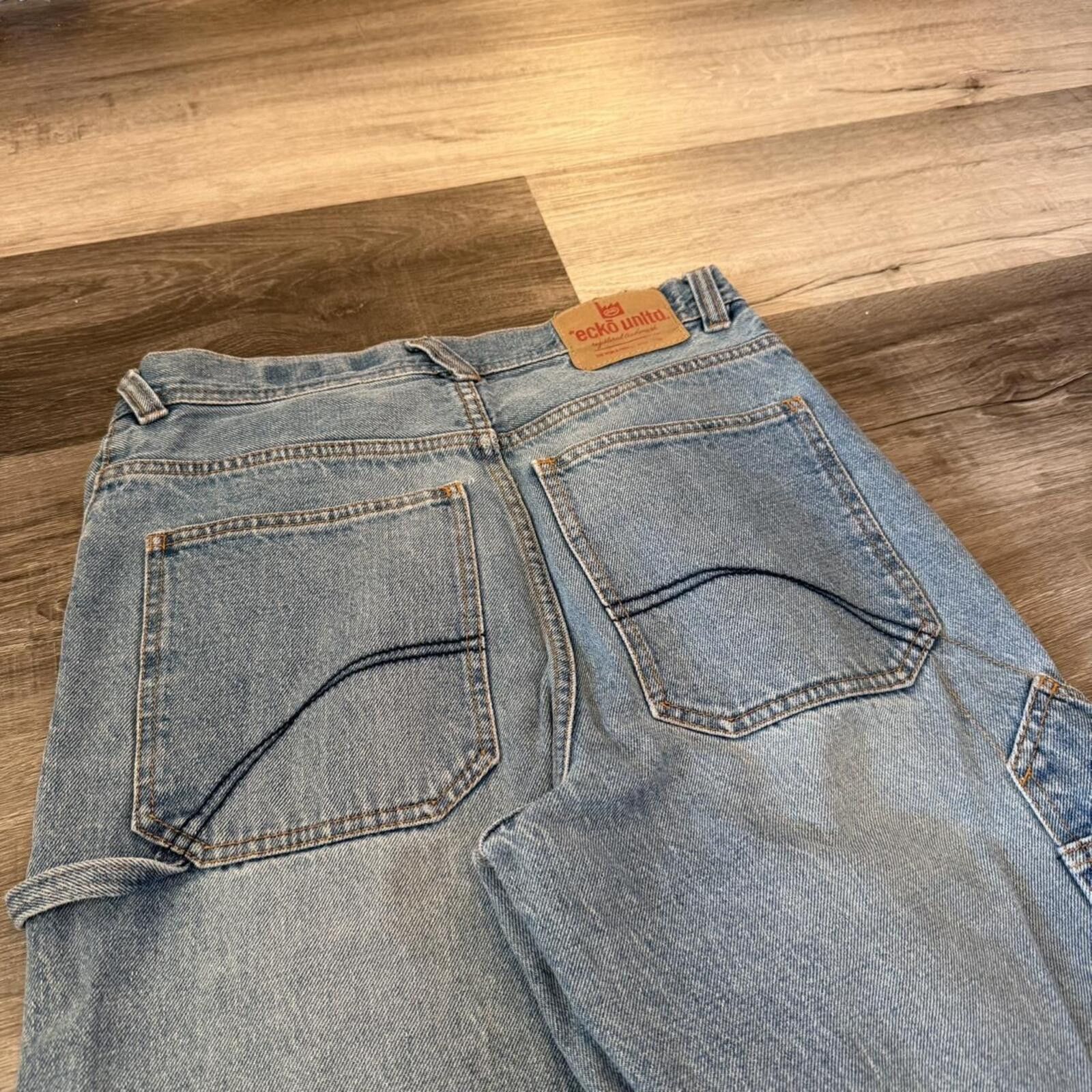 Ecko Unltd. Vintage ecko untld co jeans 00s womens 18 30x28 Size 30" / US 8 / IT 44 - 4 Thumbnail