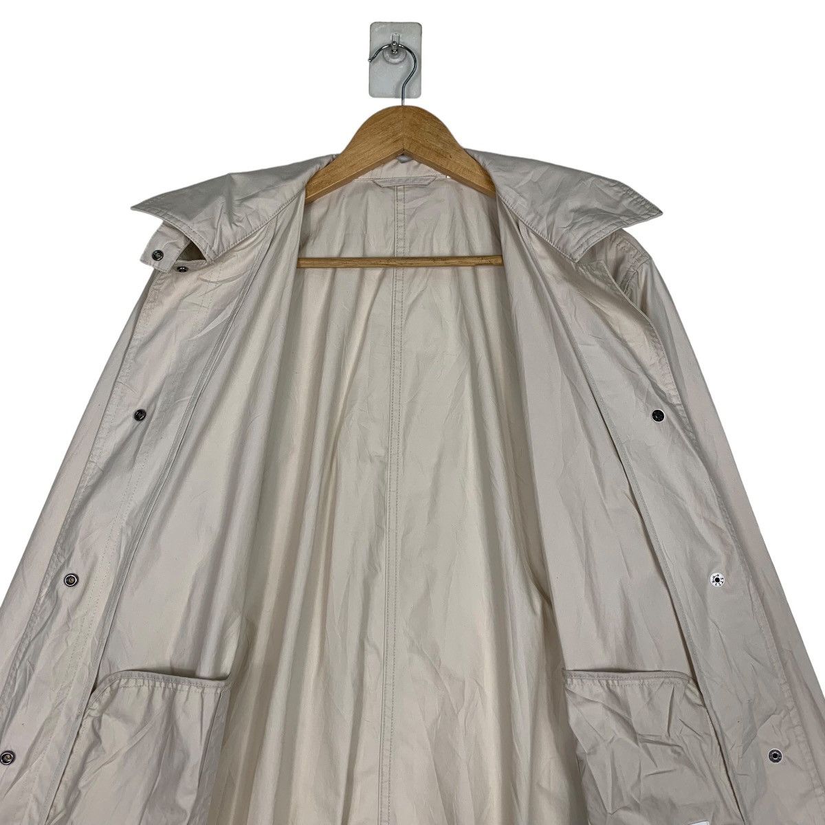 Lemaire × Uniqlo UNIQLO U LEMAIRE Nude Long Coat Jacket #1003-C45 Size S / US 4 / IT 40 - 12 Thumbnail