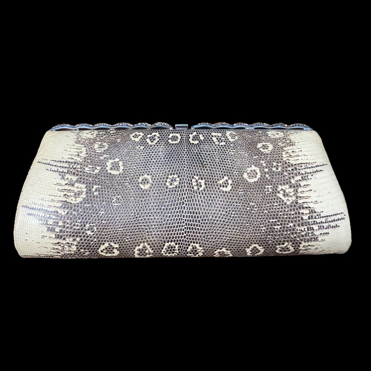 Handmade Clutch Bag Vintage Lizard Skin Size ONE SIZE - 2 Thumbnail