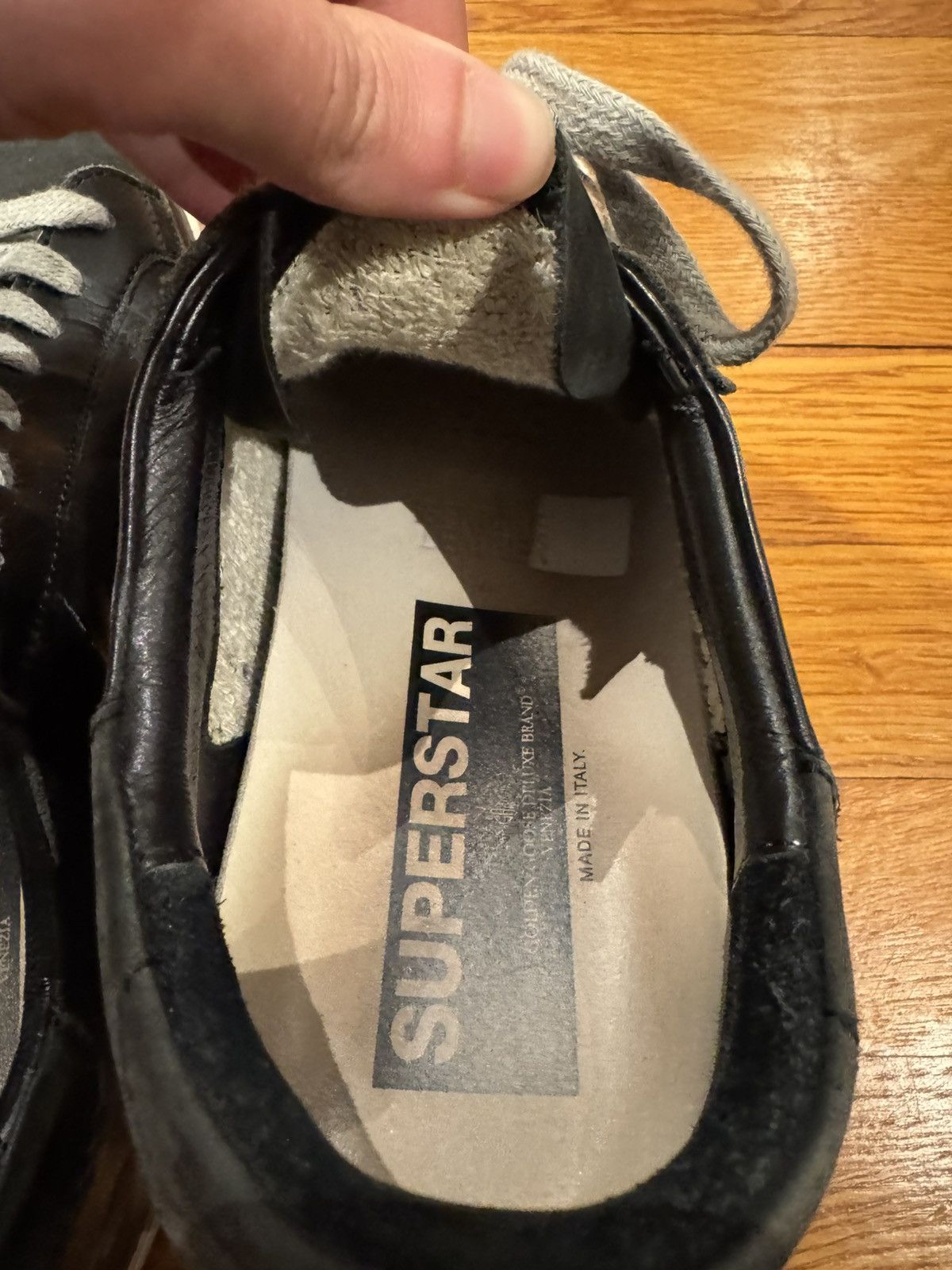 Golden Goose Golden Goose Black and Gray Sneakers Versatile Comfort Size US 8 / EU 41 - 5 Thumbnail