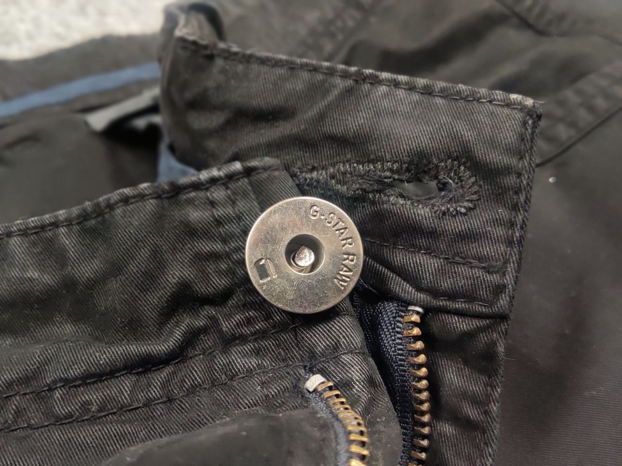G-Star Vintage G Star Raw Canvas Tapered Cargo Pants Y2K Style Size US 34 / EU 50 - 14 Thumbnail