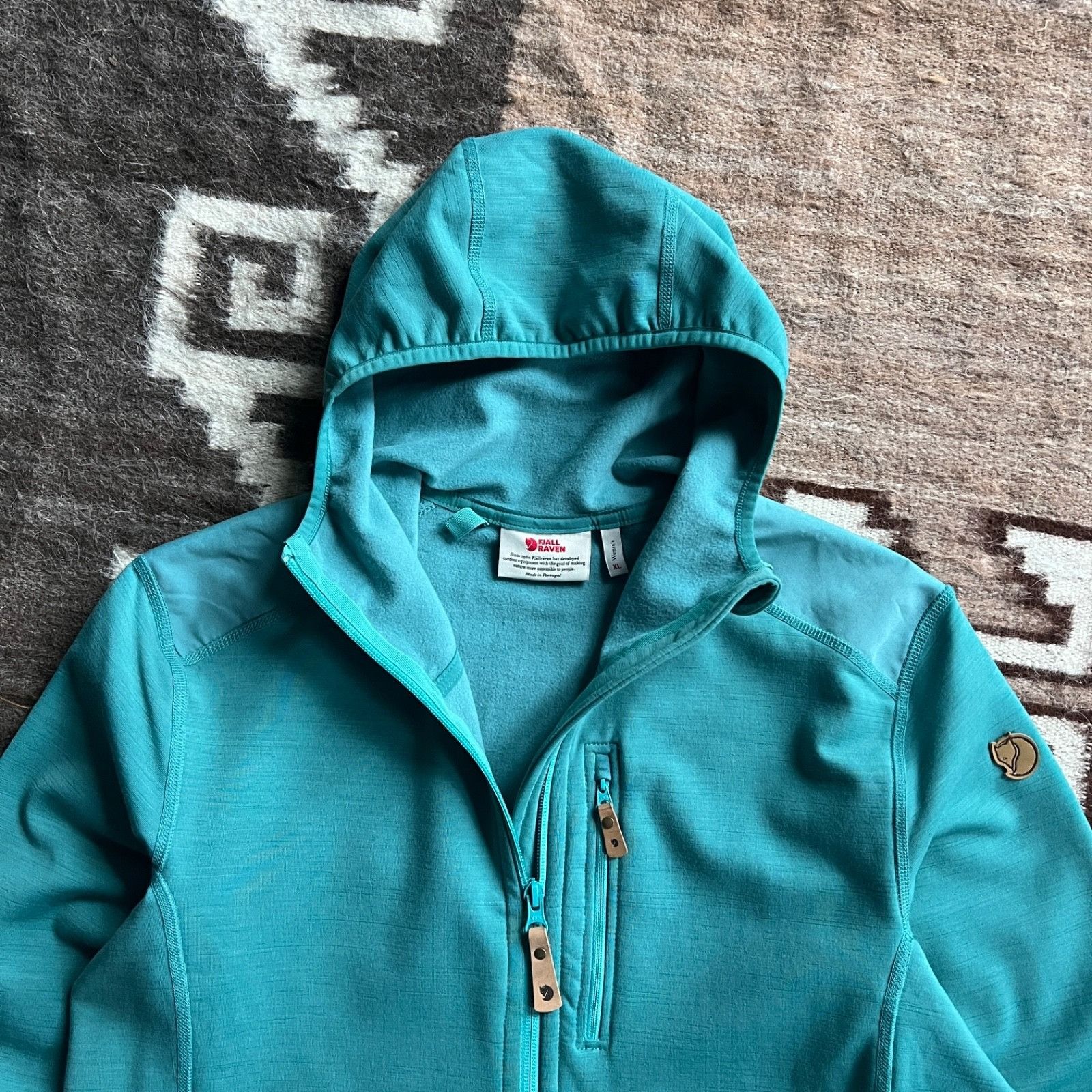Fjallraven Fjallraven Keb Fleece Outdoor Zip Hoodie 9761AC Size XL / US 12-14 / IT 48-50 - 2 Thumbnail