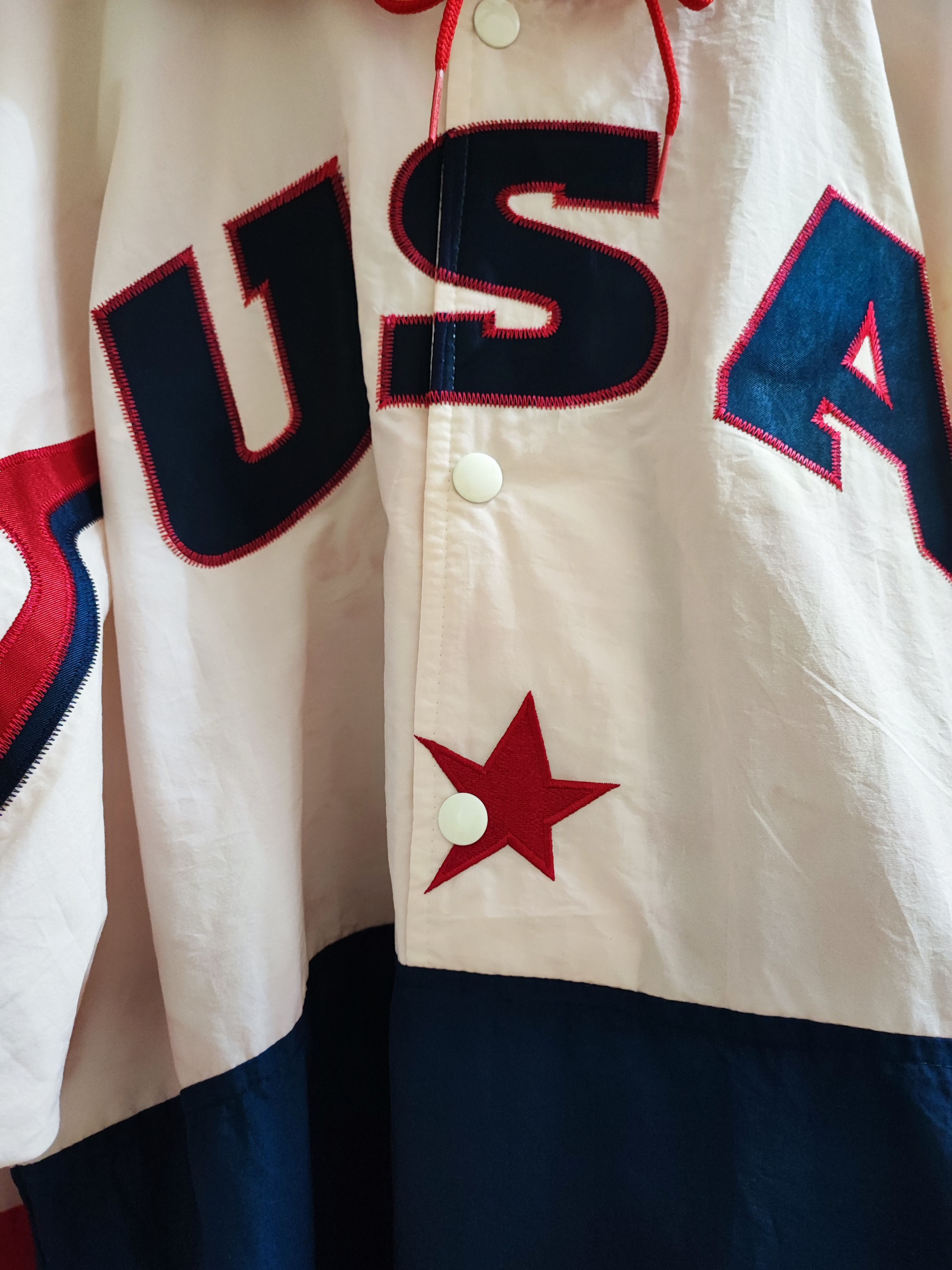 Vintage Vintage Legends Athletic USA Embroidered Hoodie Jacket Size US L / EU 52-54 / 3 - 2 Thumbnail