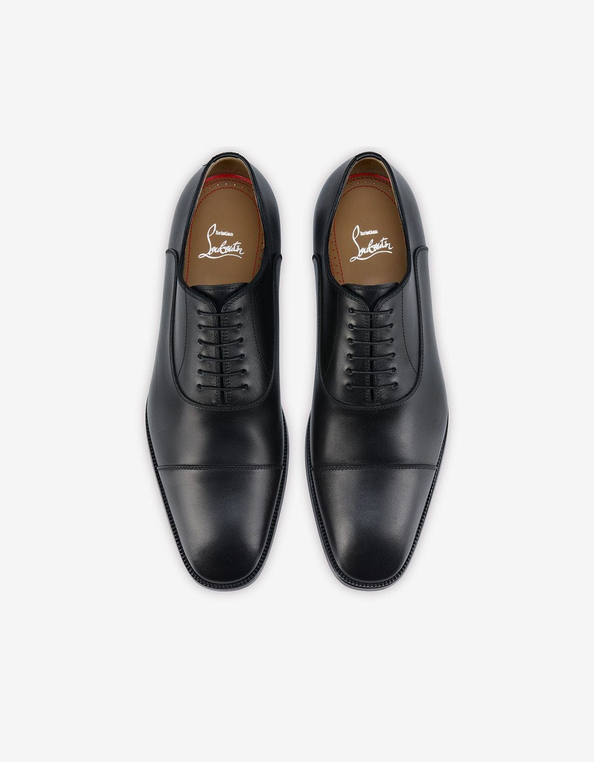 Christian Louboutin Christian Louboutin Greggory Flat Black Oxford Shoes Size US 8 / EU 41 - 3 Thumbnail