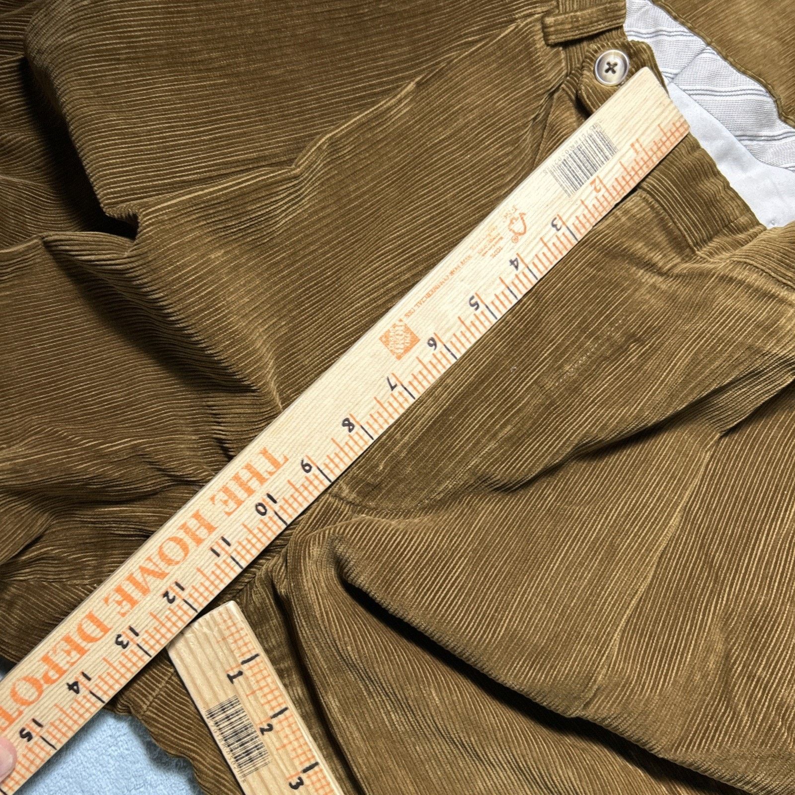 Ermenegildo Zegna Ermenegildo Zegna Corduroy Baggy Pants TG 54 XL 37x30 Loose Size US 37 - 12 Thumbnail