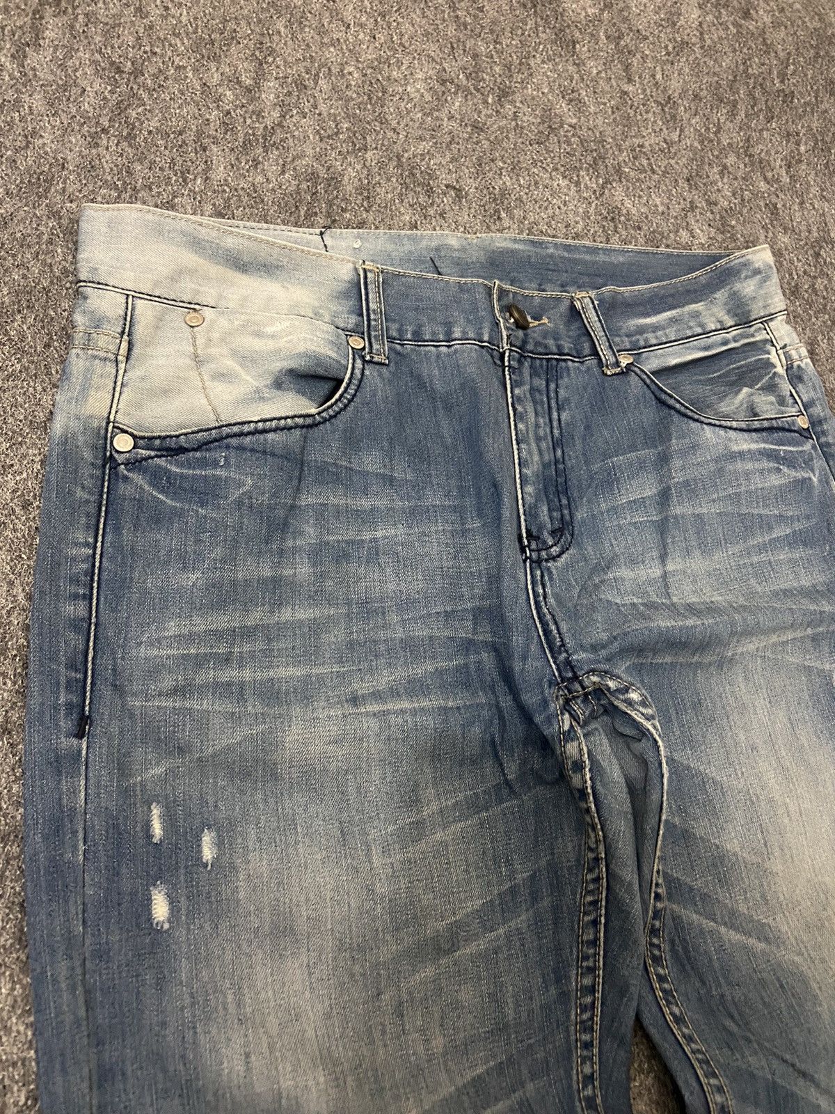 Levi's Vintage Clothing Levi’s denim pants 522 desetresed vintage Size US 34 / EU 50 - 10 Thumbnail