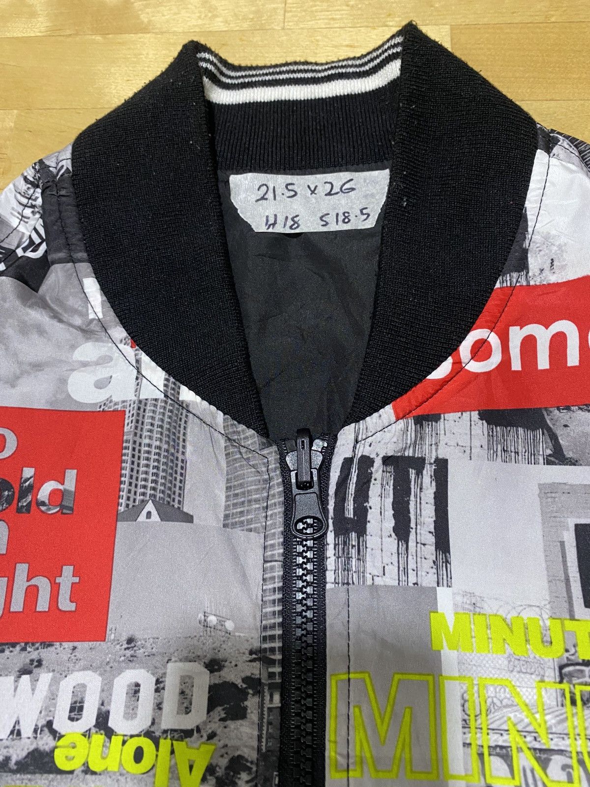 Other Reversible Graphic Bomber Jacket Streetwear Full Print Size US M / EU 48-50 / 2 - 4 Thumbnail