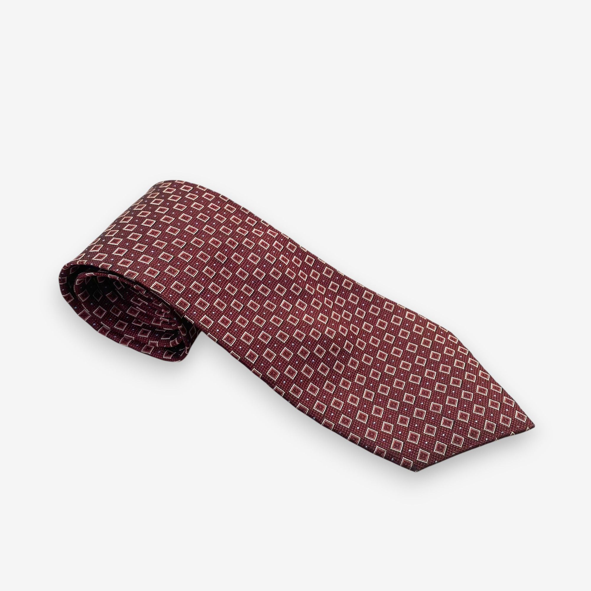 Prada Vintage Prada SILK Necktie Cravate Pure Silk Neck Tie Size ONE SIZE - 1 Thumbnail