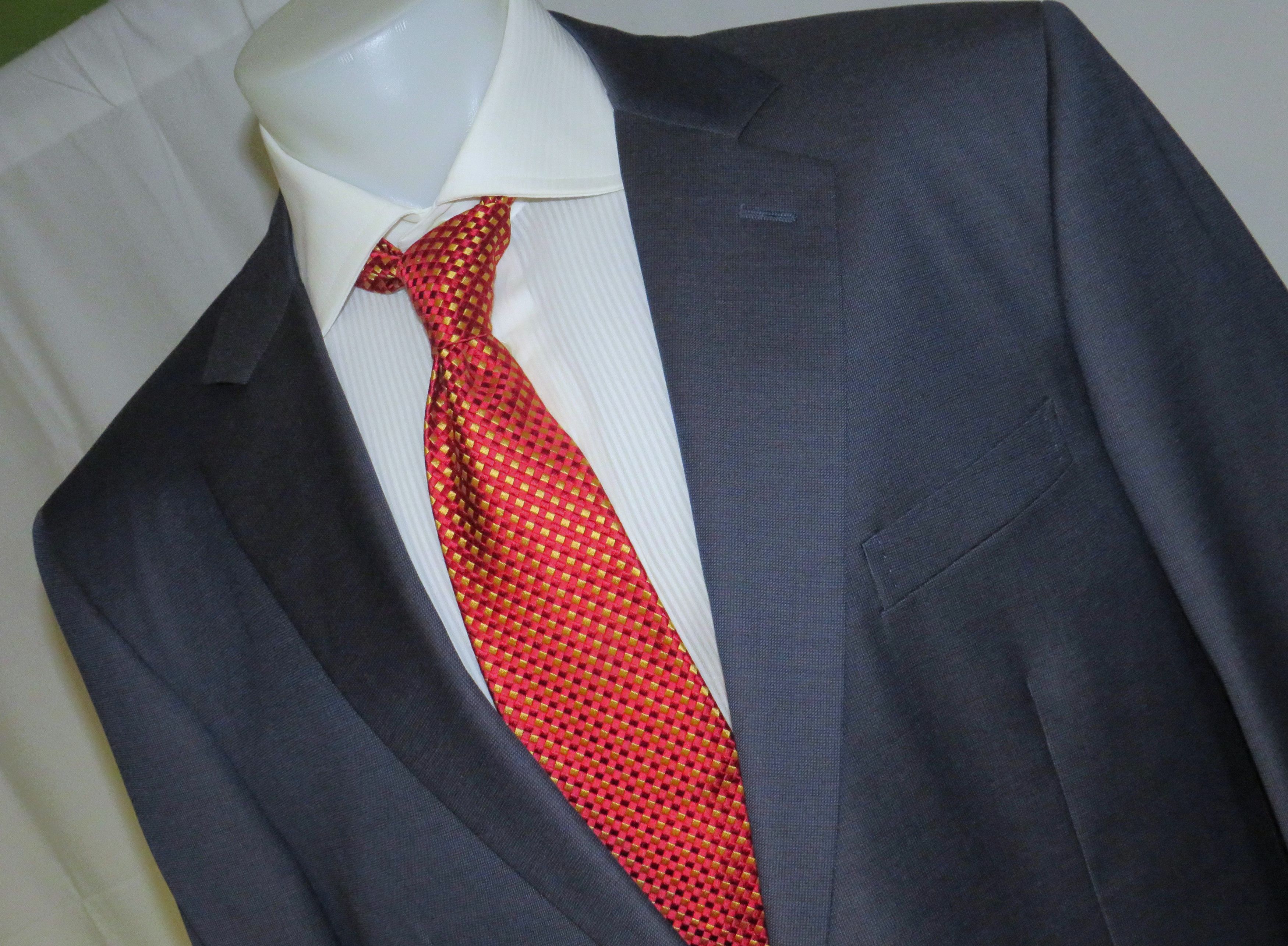 Brooks Brothers 1818 Traditional Vitale Blue Nailshead Two BTTN Suit 48R NWT Size 48R - 6 Thumbnail