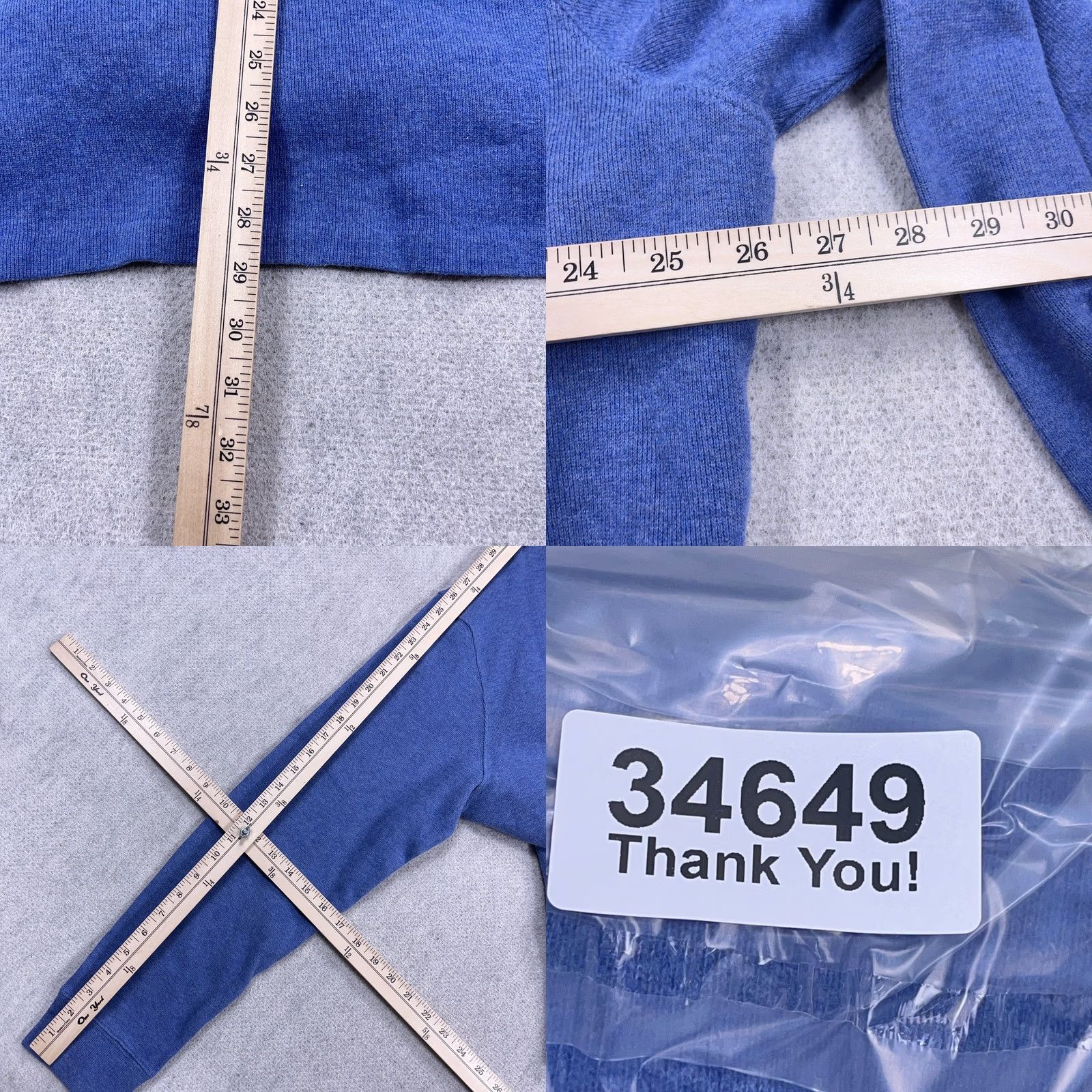 Polo Ralph Lauren Polo Ralph Lauren Men 2XL Blue Pullover 1/4 Zip Sweatshirt Size US XXL / EU 58 / 5 - 8 Thumbnail