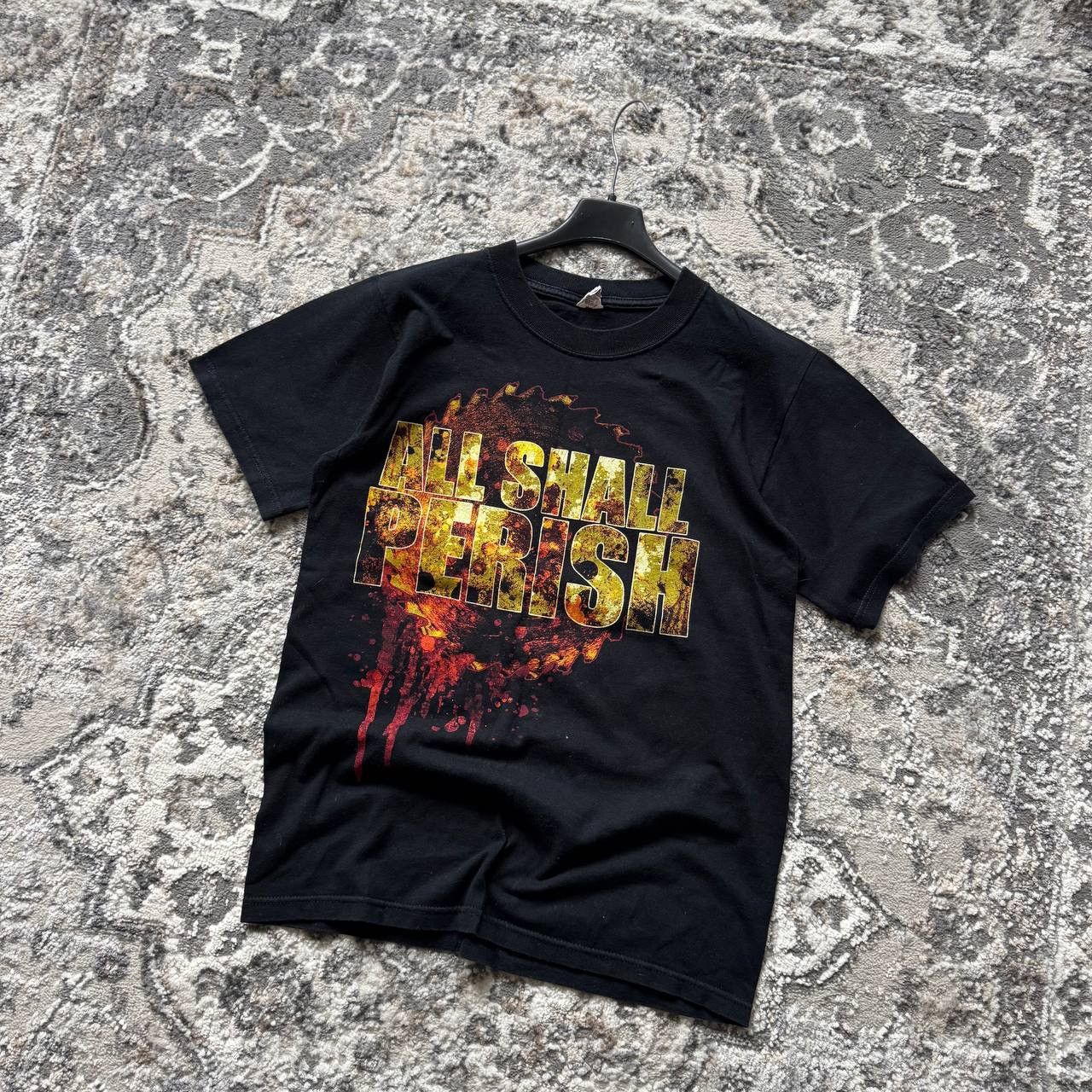Band Tees All Shall Perish Crazy Bloody Saw Logo Goth Punk Metal Shirt Size US S / EU 44-46 / 1 - 2 Thumbnail