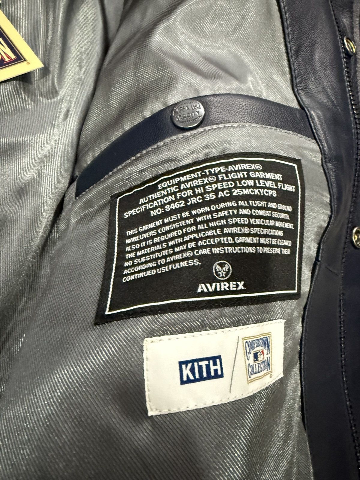 Avirex × Kith Kith & AVIREX Yankees Jacket Size (XL) Size US XL / EU 56 / 4 - 6 Thumbnail