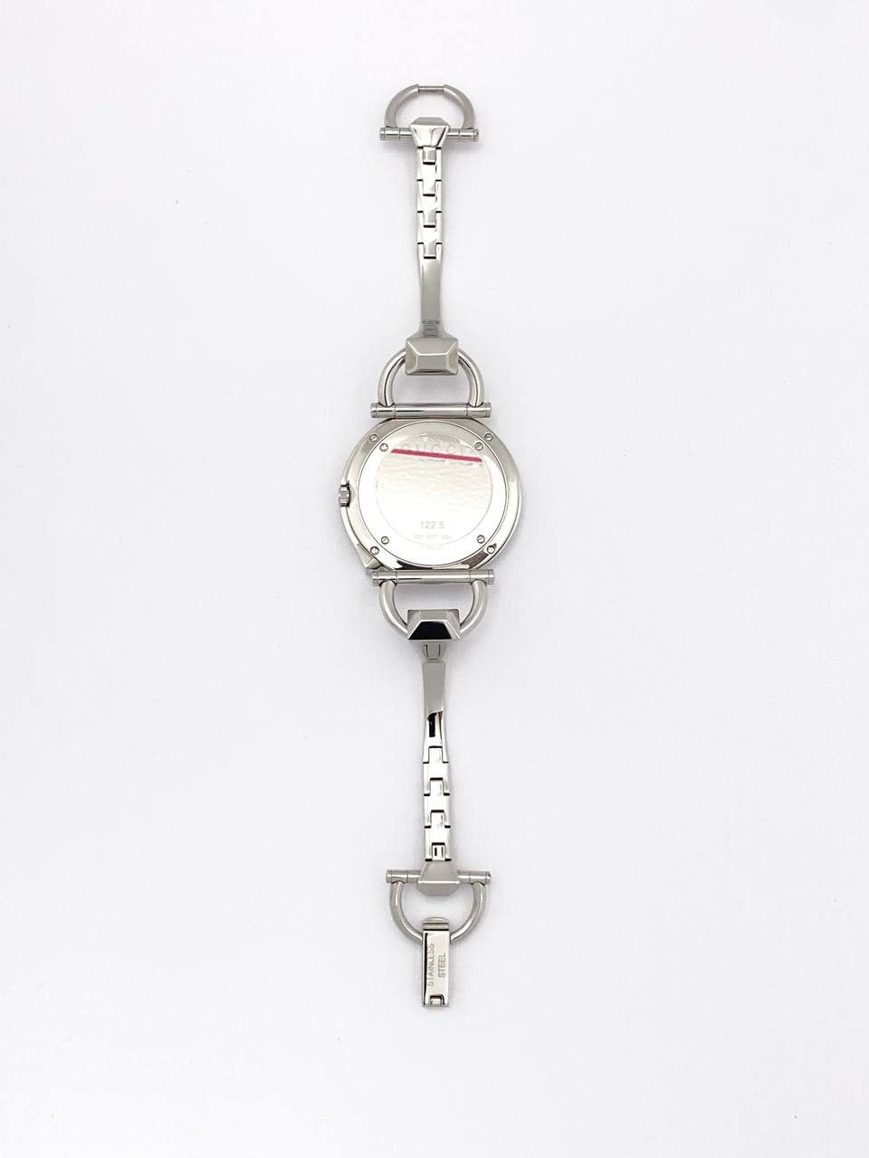 Gucci Gucci GG Logo Chiodo Horsebit Bracelet Steel Wrist Watch Size ONE SIZE - 7 Thumbnail