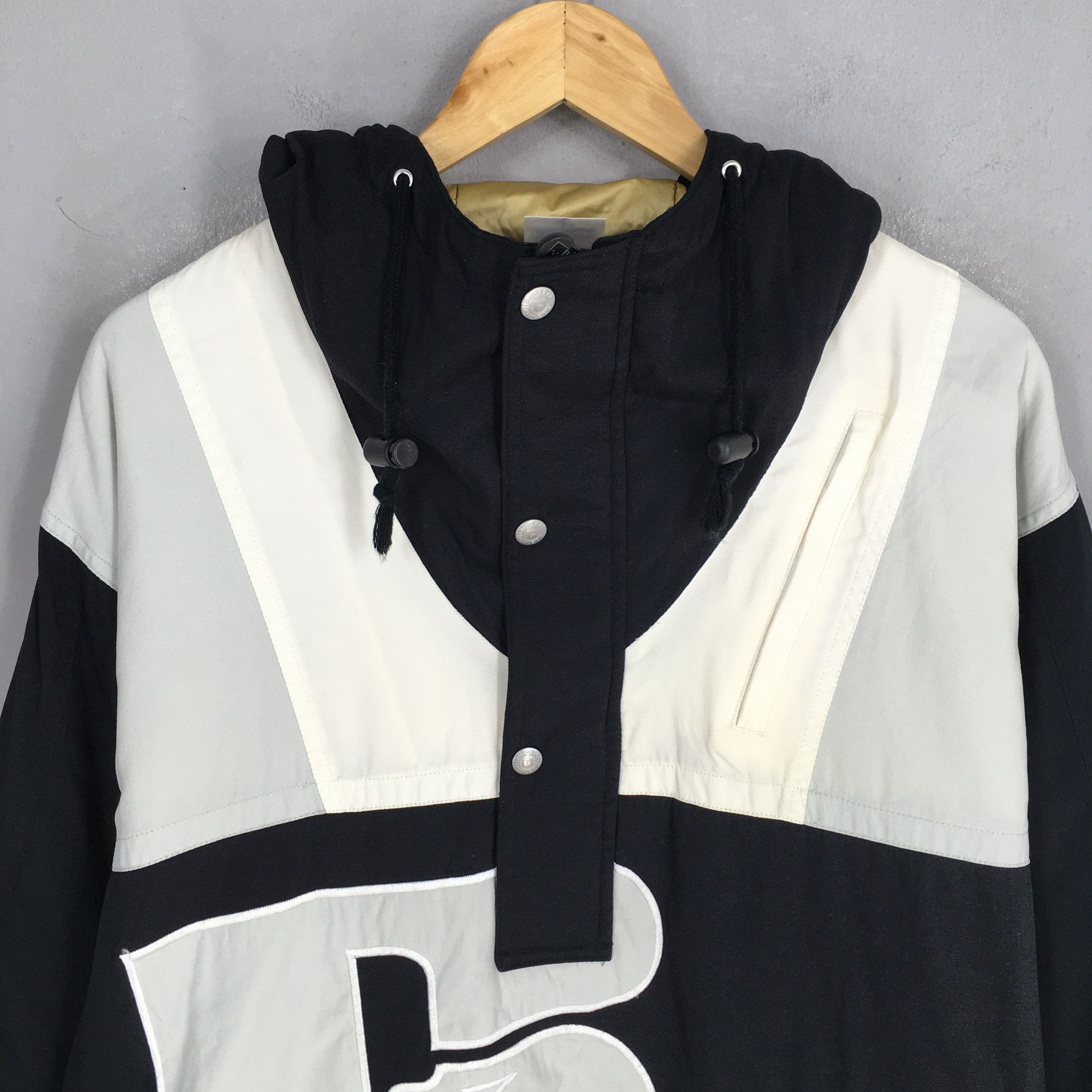 Russell Athletic 80's Russell Athletic Usa Windbreaker Jacket Black Medium Size US M / EU 48-50 / 2 - 2 Thumbnail