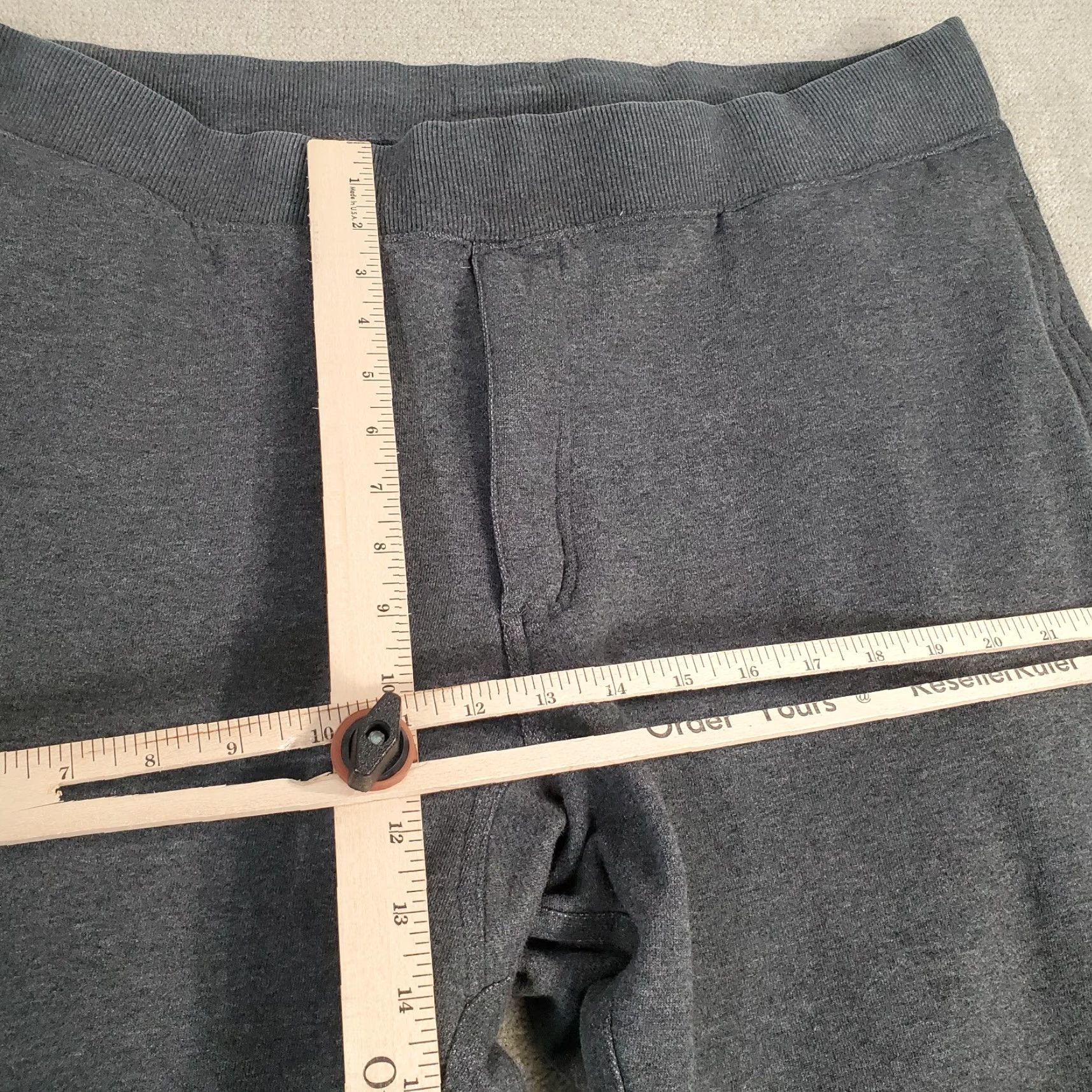 Vintage Duluth Sweatpants Mens XL Gray Solid Lounge Pants with Pockets Regular Fit / Drawstring Size US 36 / EU 52 - 4 Thumbnail