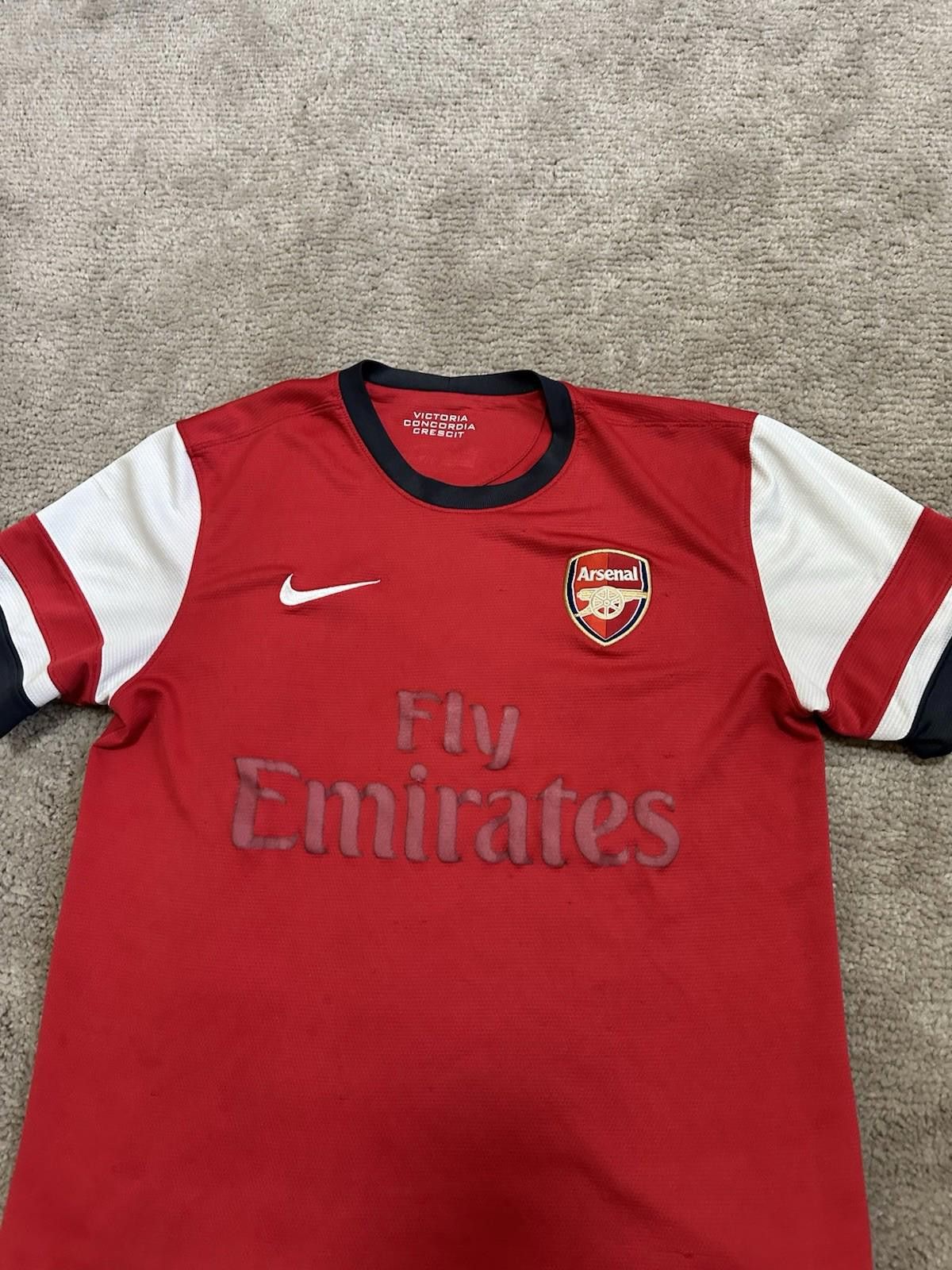 Nike ARSENAL 2012/2014 HOME FOOTBALL SHIRT SOCCER JERSEY NIKE Size US M / EU 48-50 / 2 - 3 Thumbnail